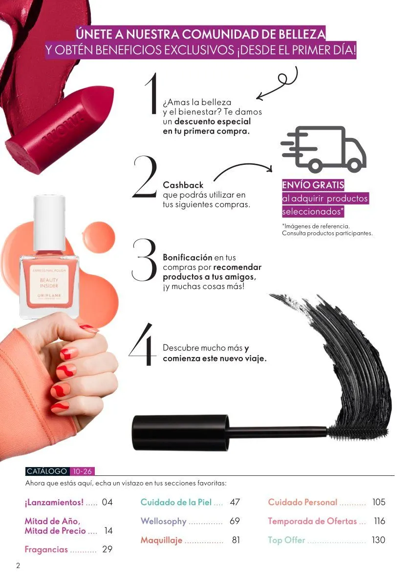 Catálogo de Oriflame Ofertas 11 de julio al 31 de julio 2026 - Página 2