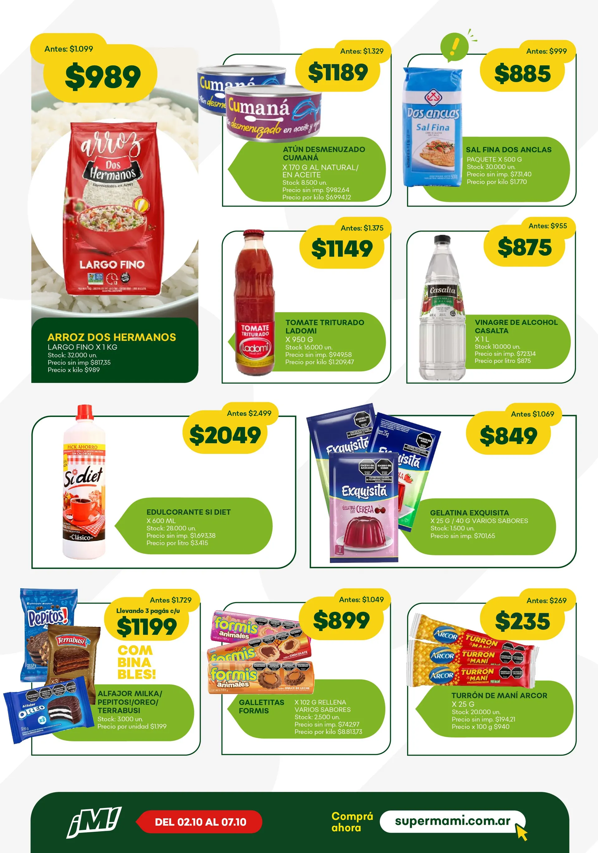 Ofertas de Ofertas Super Mami 2 de octubre al 7 de octubre 2025 - Página 2 del catálogo