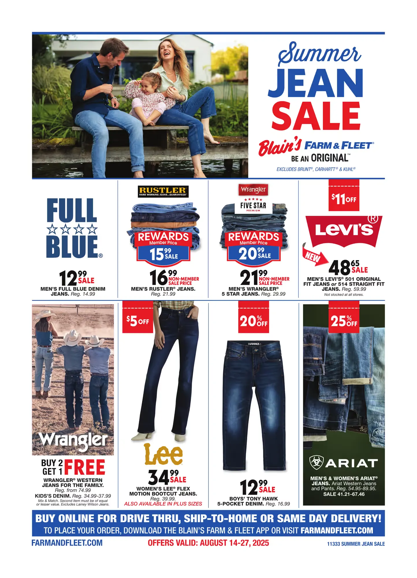 Weekly ad Blain's Farm & Fleet Sales from August 14 to August 27 2025 - Page