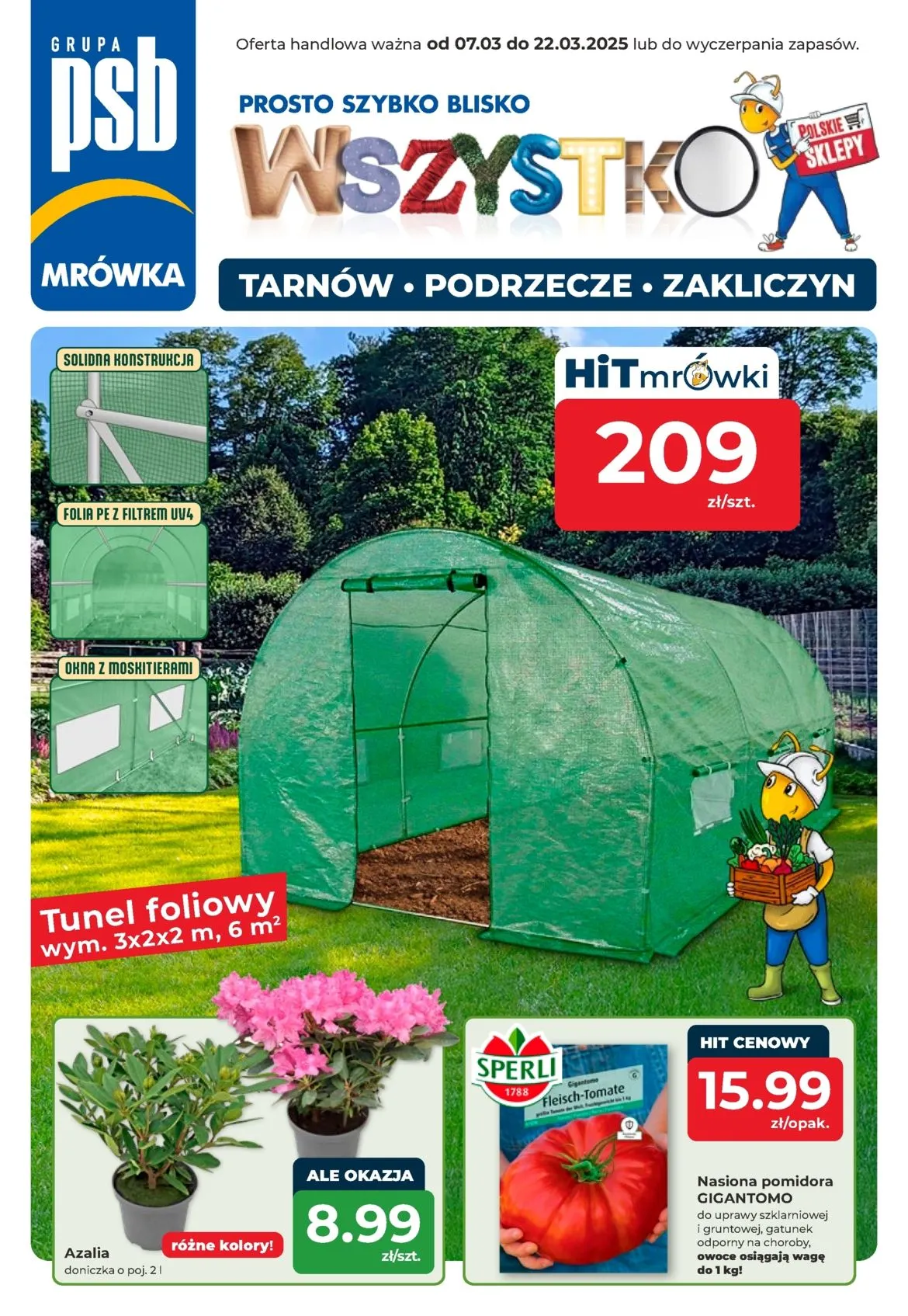 Mrówka Oferta specjalna - 7 marca 22 marca 2025