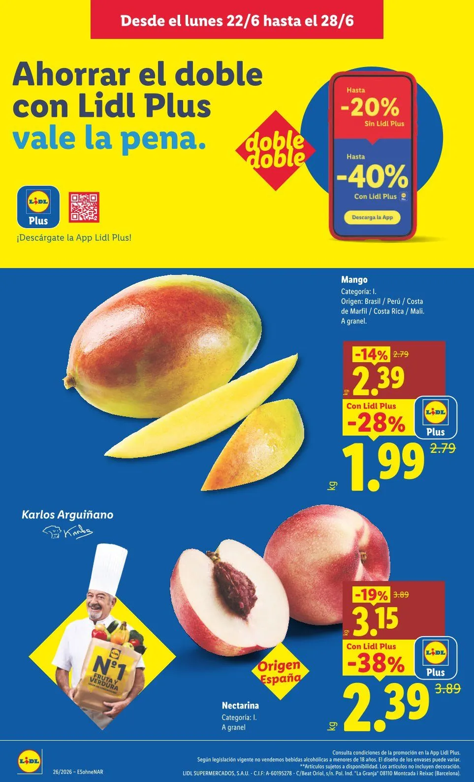 Catálogo de Lidl Ofertas 22 de junio al 28 de junio 2026 - Página 2