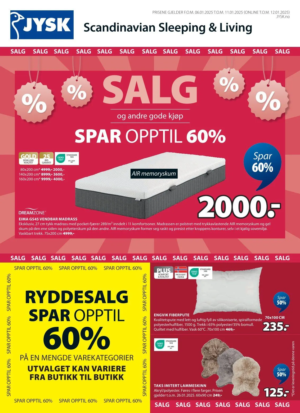 JYSK Tilbud fra 7. januar til 12. januar 2025 - kundeavisside 2
