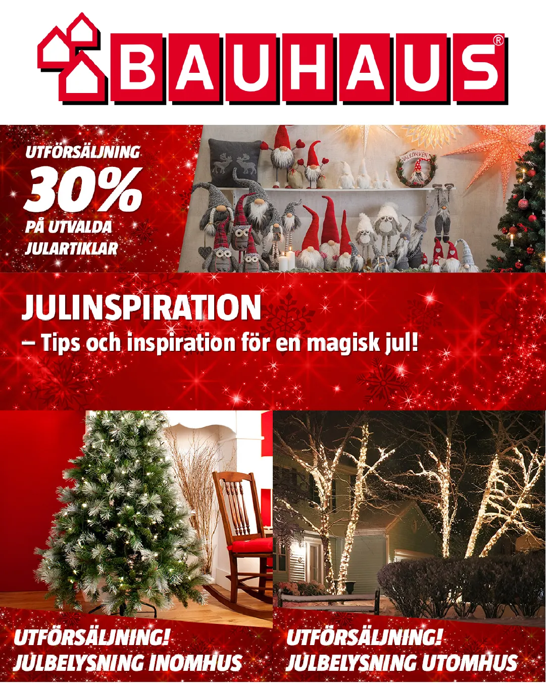 Bauhaus från 11 december till 24 december 2025 - Reklamblad sidor 1