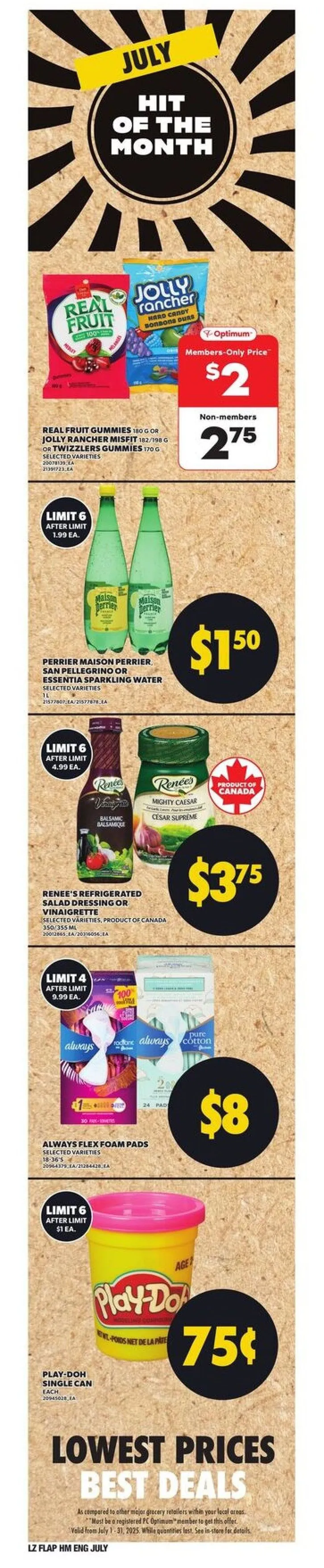 Zehrs flyers from July 3 to July 9 2025 - flyer page 2
