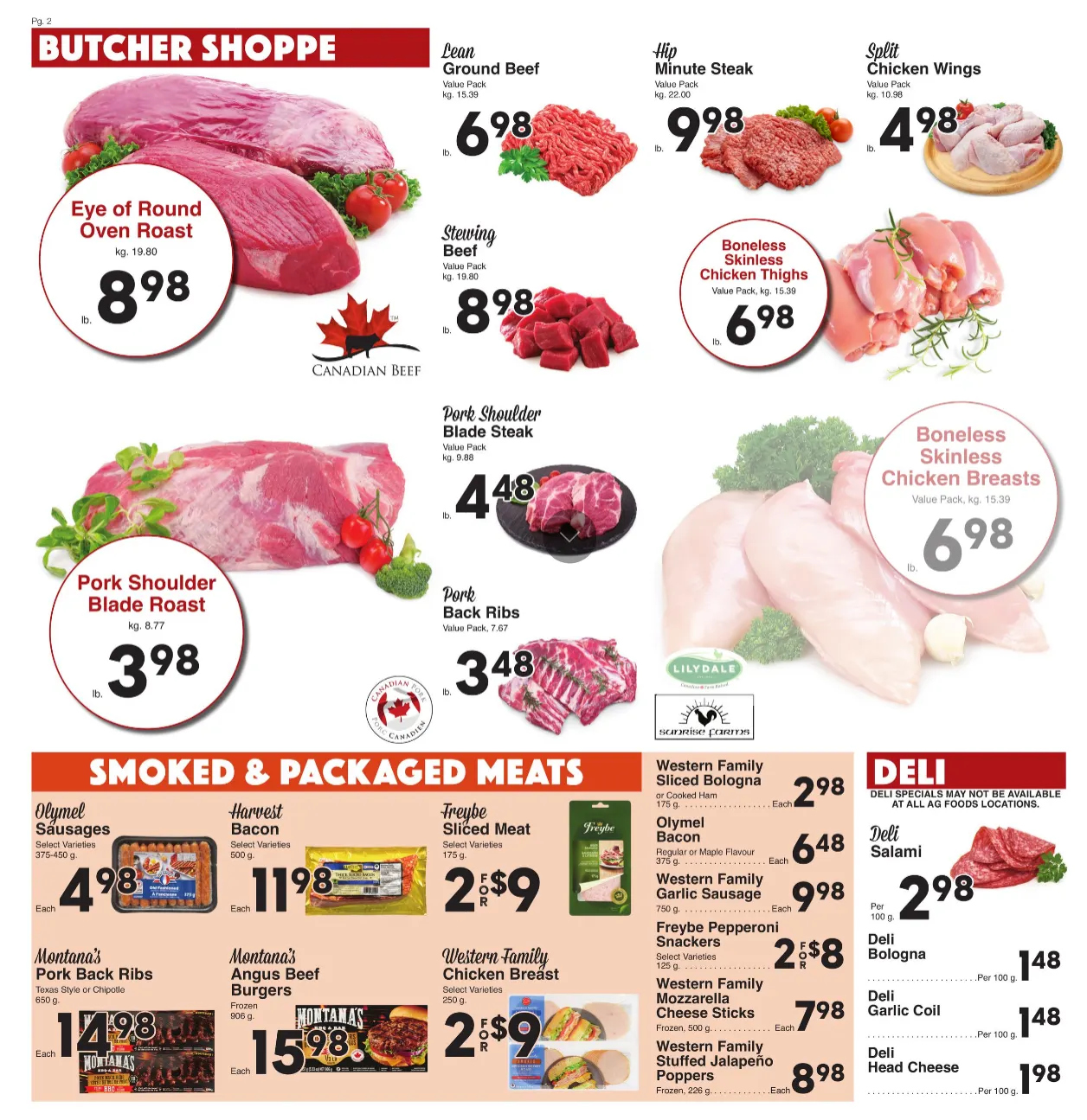 AG Foods Sales from September 18 to September 24 2025 - flyer page 2