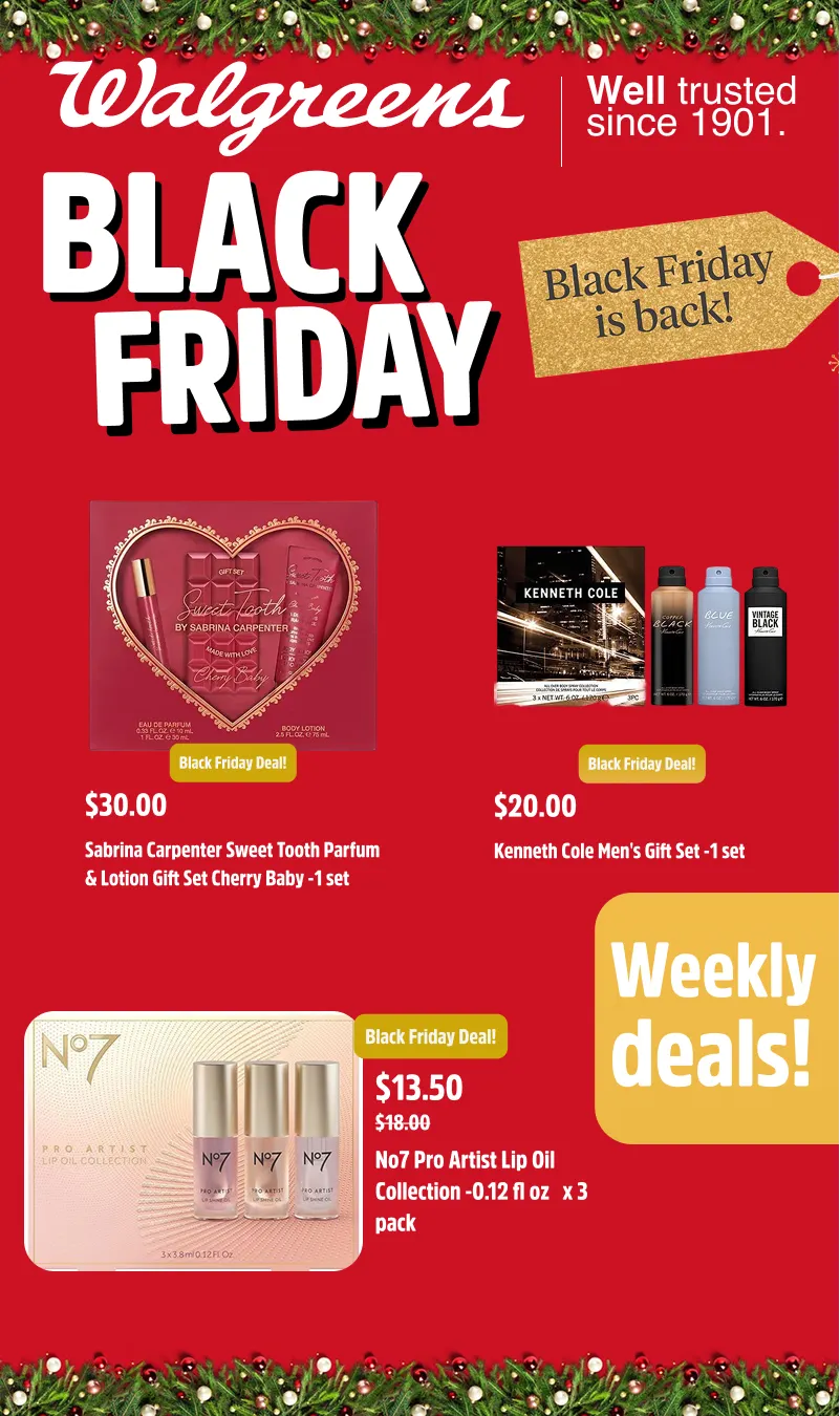 Weekly ad Black friday deals from November 25 to December 8 2025 - Page 