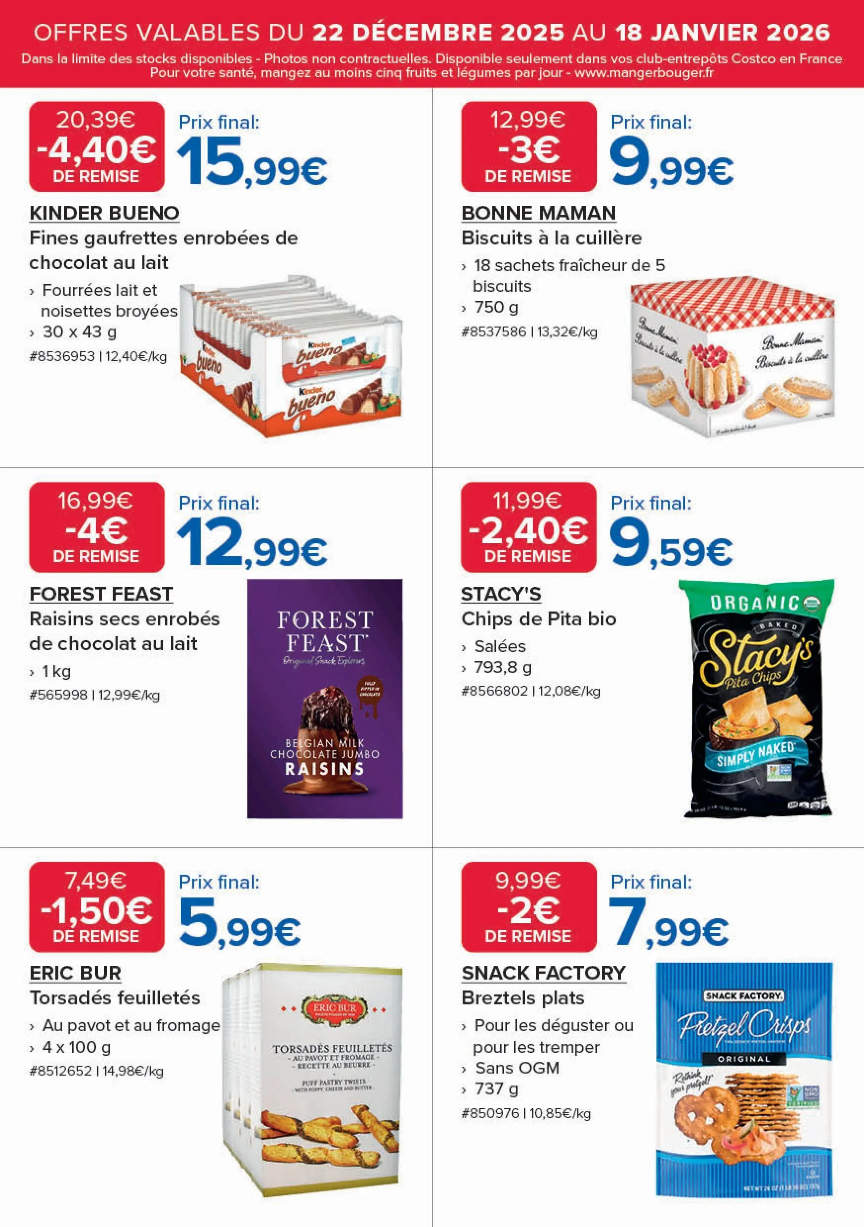 Costco Catalogue du 22 décembre au 18 janvier 2026 - Catalogue page 2