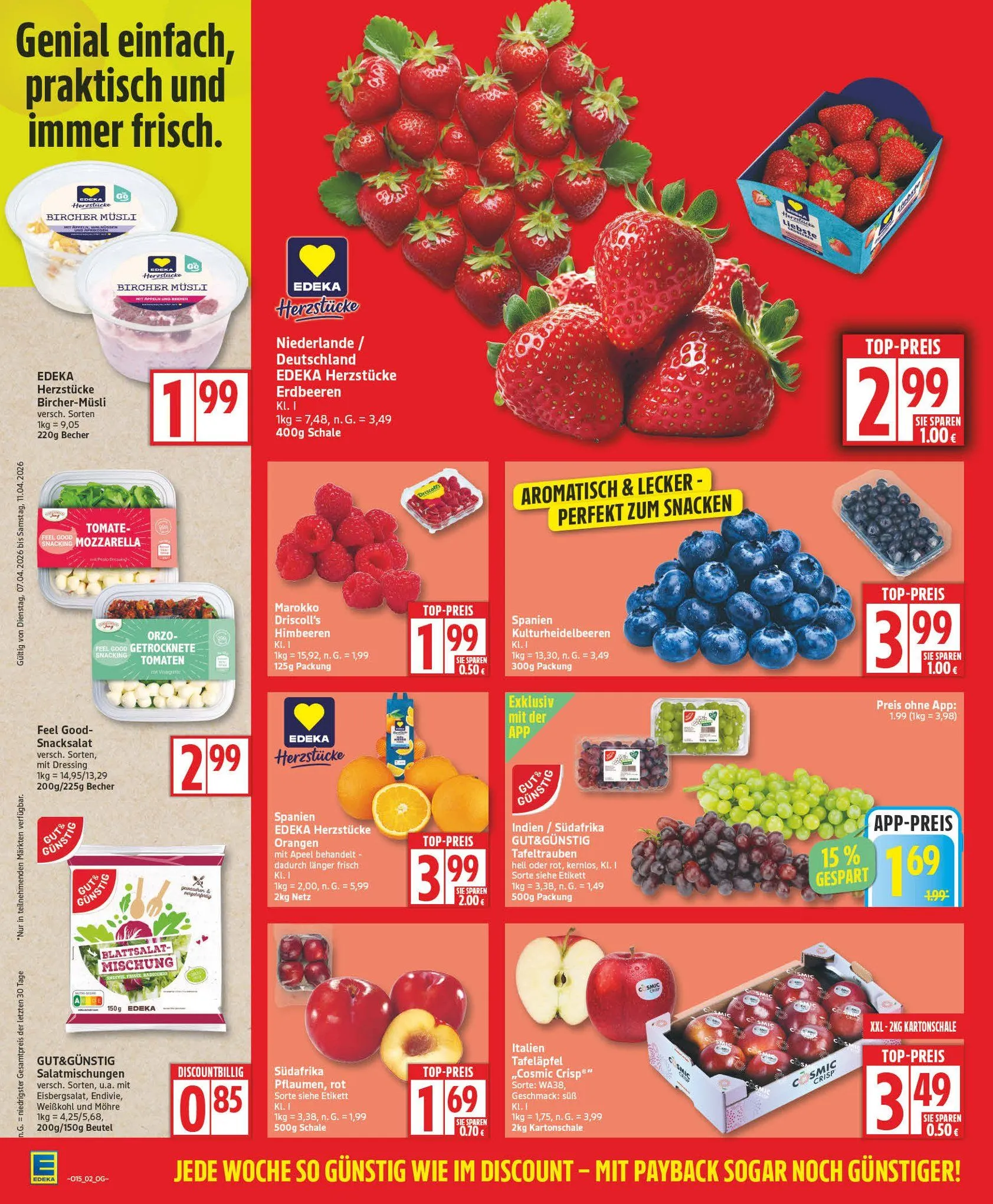 Edeka Prospekte von 7. April bis 11. April 2026 - Prospekt seite 2