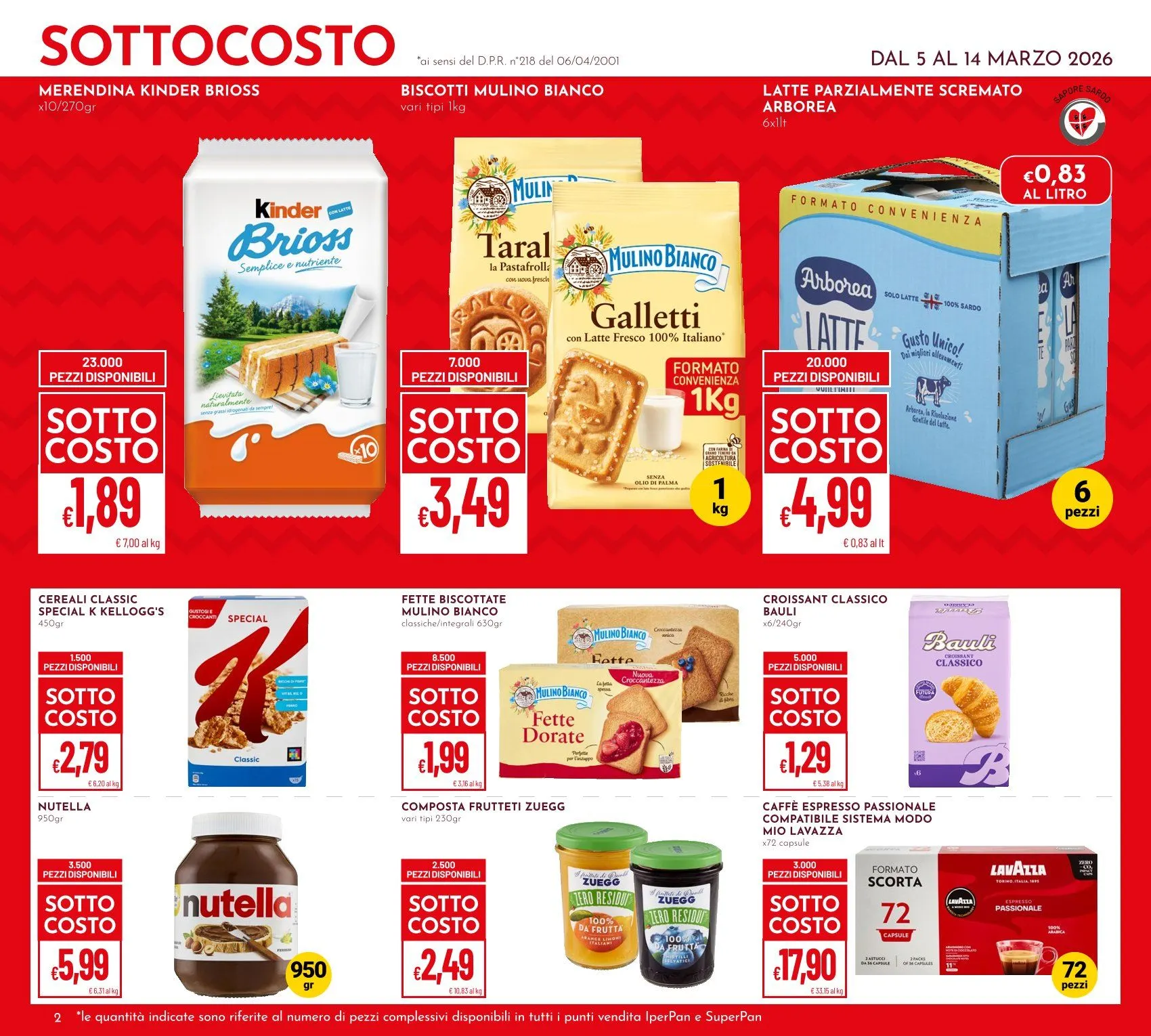 Volantini Pan da 5 marzo a 14 marzo di 2026 - Pagina del volantino 2