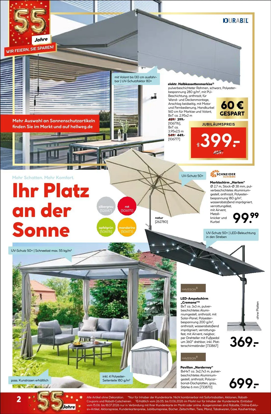 Hellweg Angebote von 26. Mai bis 30. Mai 2026 - Prospekt seite 2