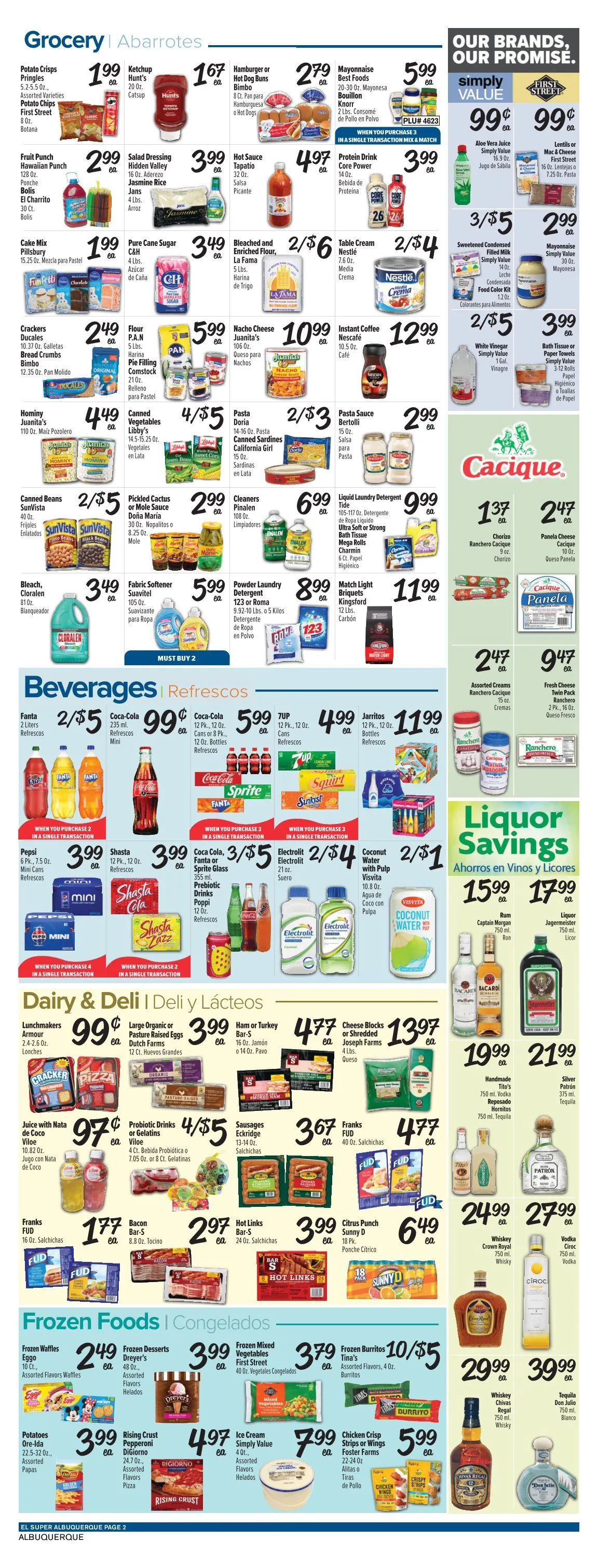 Weekly promotion El Super Sales spanning from April 1 to April 7 2026 - Page 2 for Catalogue 365