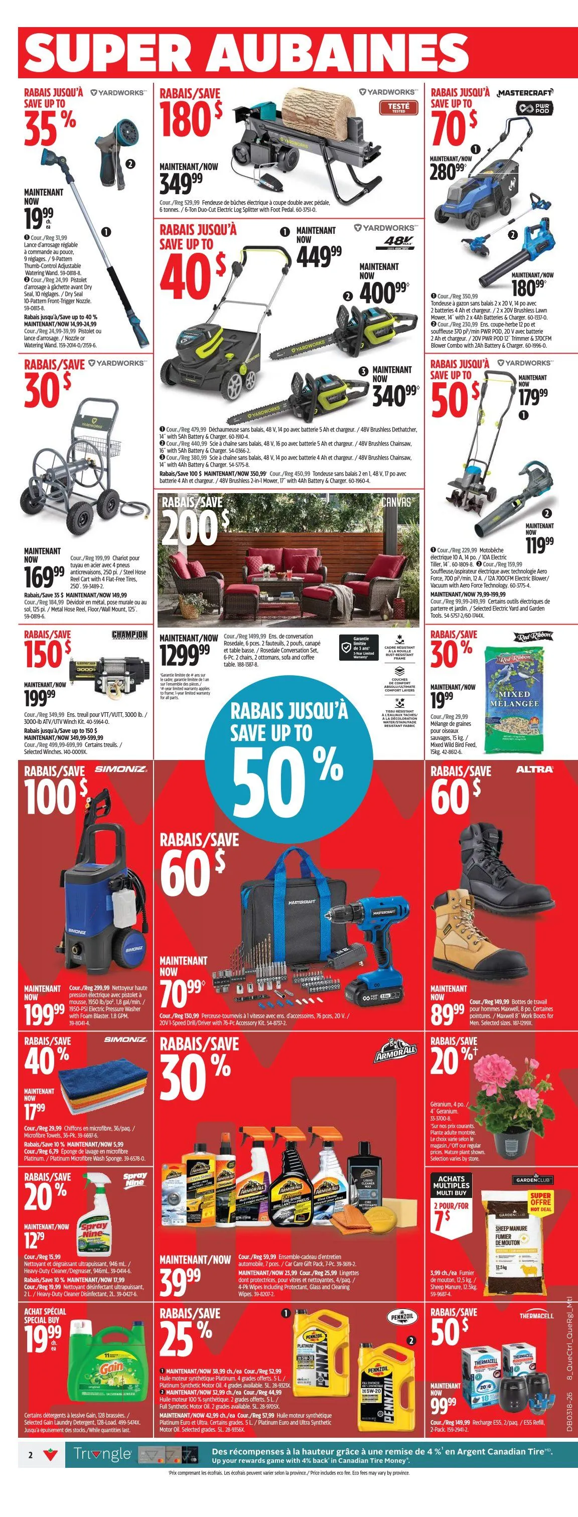 Canadian Tire Sales from May 1 to May 7 2026 - flyer page 2
