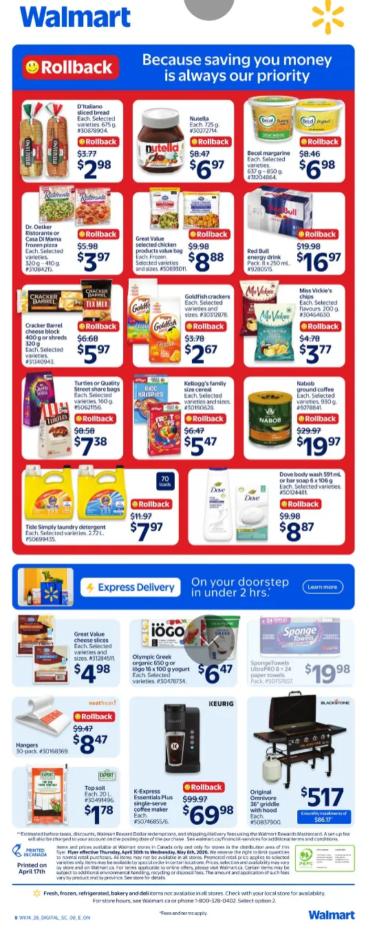  Walmart Sales from April 30 to May 6 2026 - flyer page 2