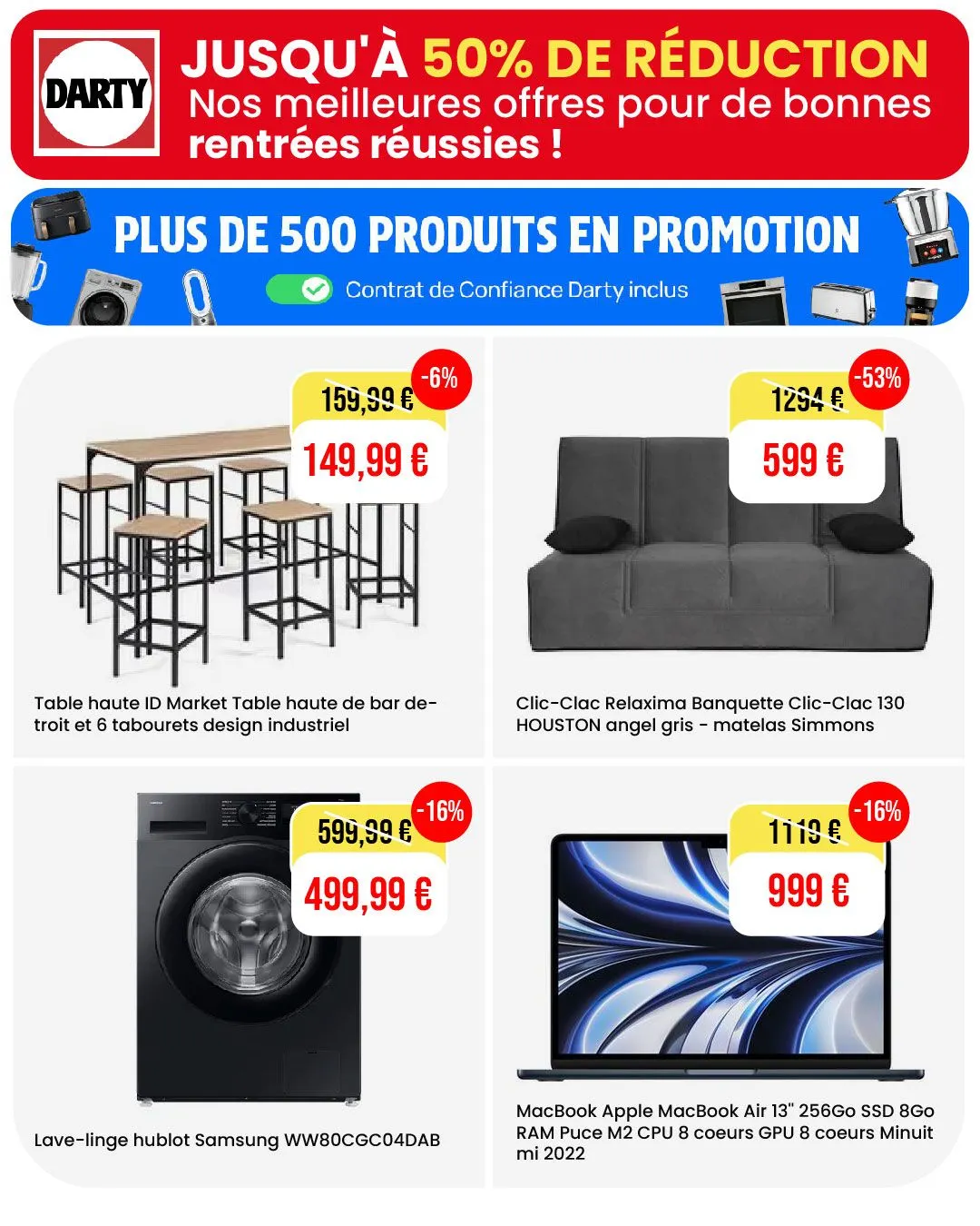 Promos de Darty du 24 octobre au 7 novembre 2024 - Catalogue page 