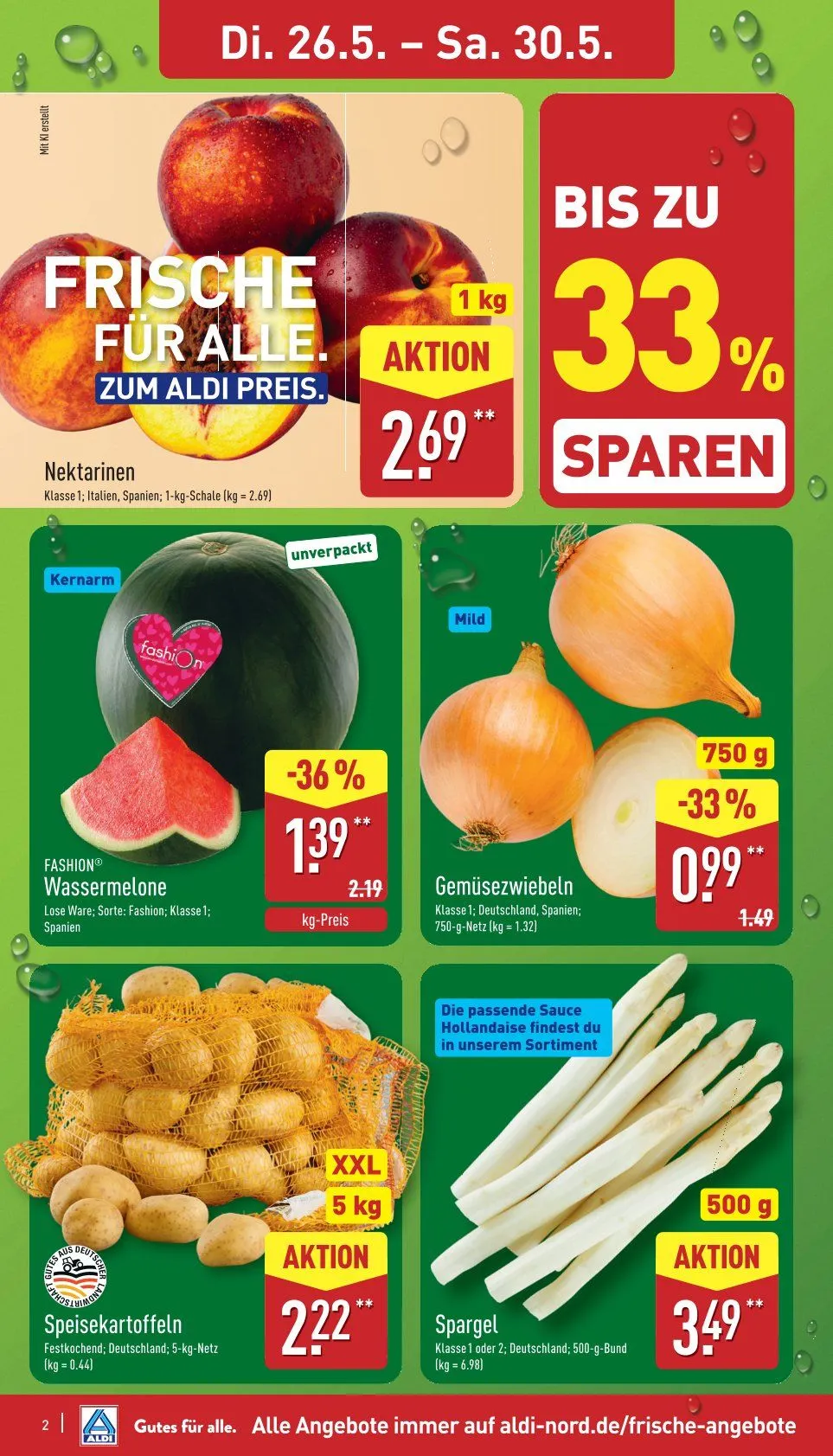ALDI Nord Prospekte - Aktuelle Angebote von 26. Mai bis 30. Mai 2026 - Prospekt seite 2