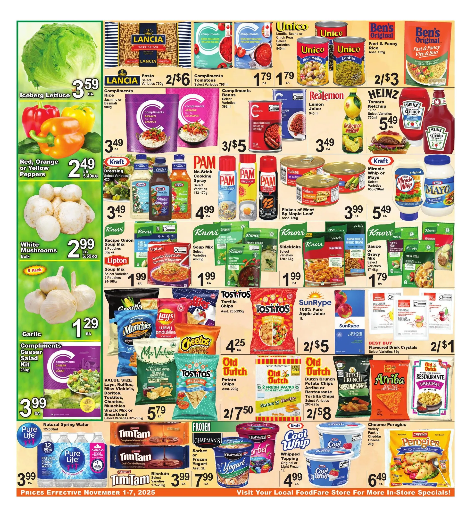 Food Fare Sales from November 1 to October 7 2025 - flyer page 2