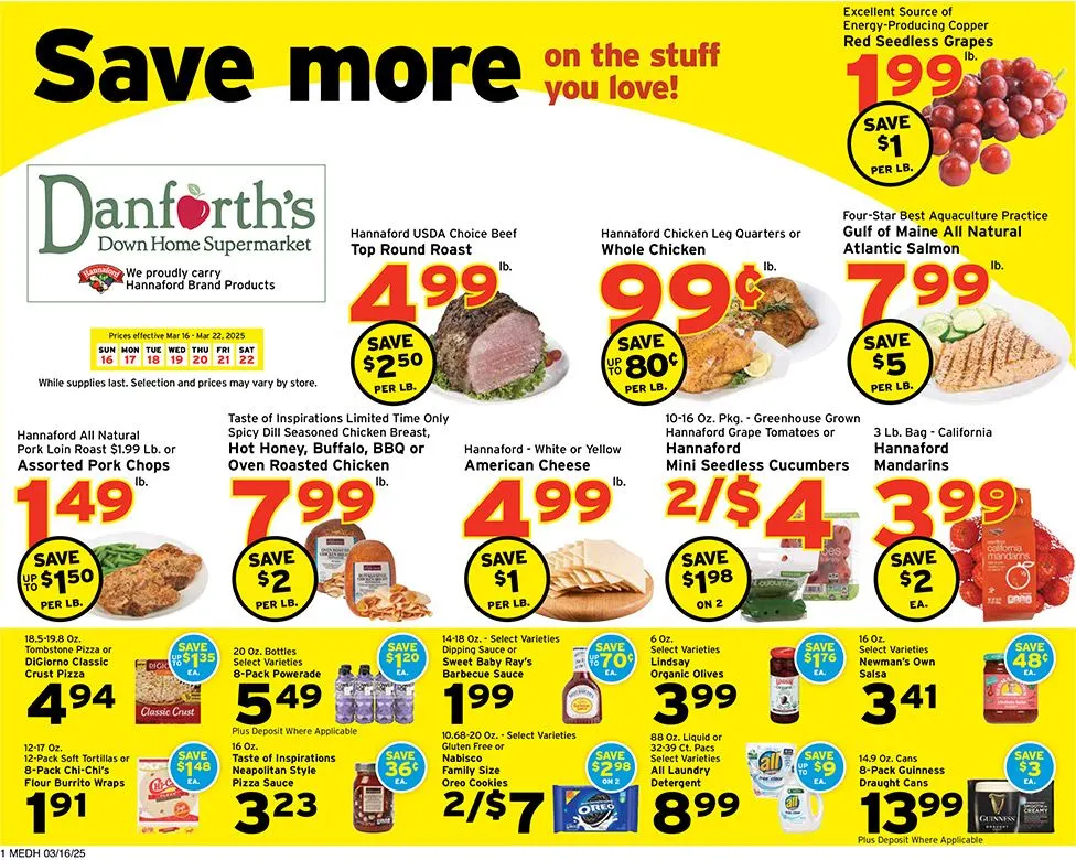 Danforth Food Market Deals from March 18 to March 22 2025 - flyer page 
