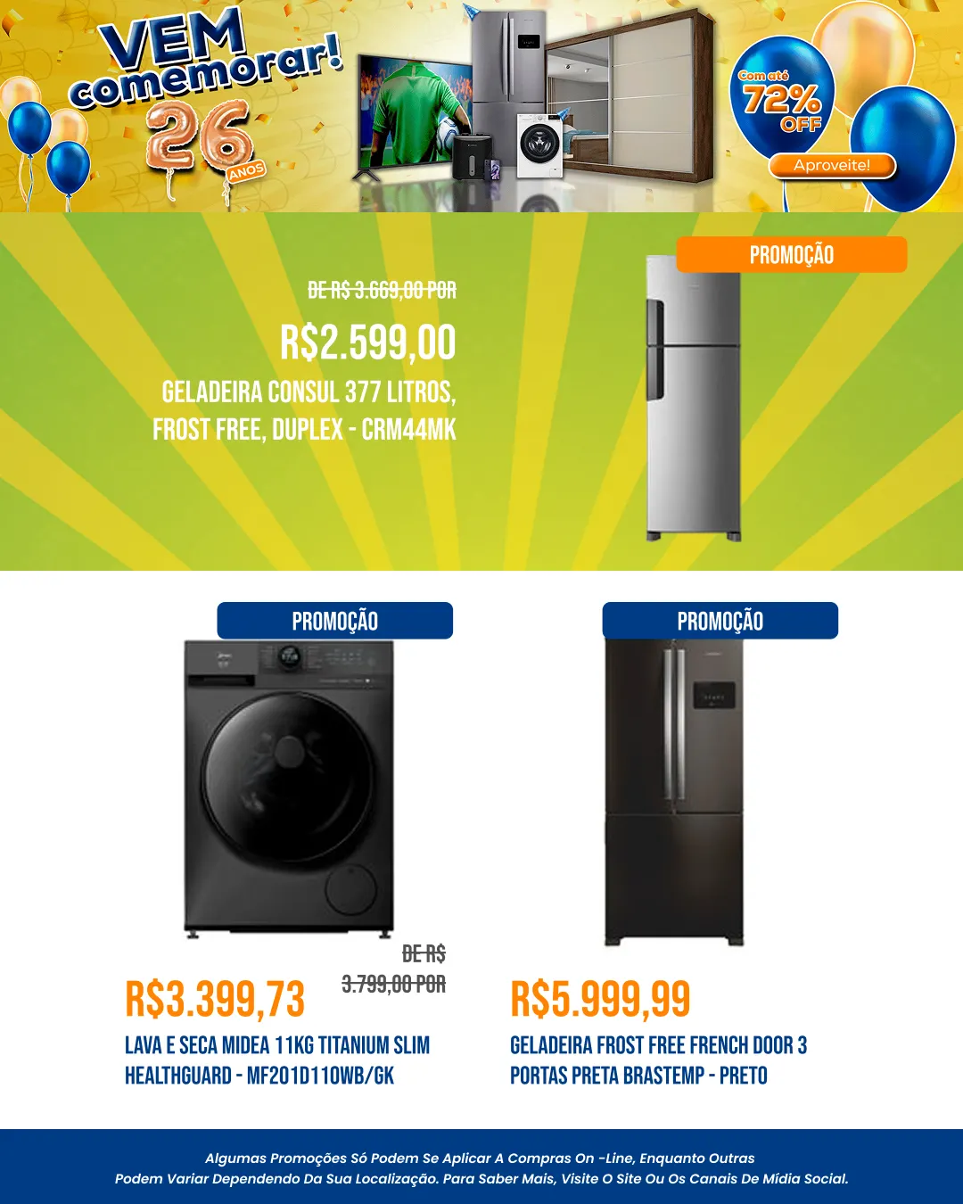 Encarte de Folhetos Lojas Colombo 15 de julho até 3 de agosto 2026 - Pagina 2