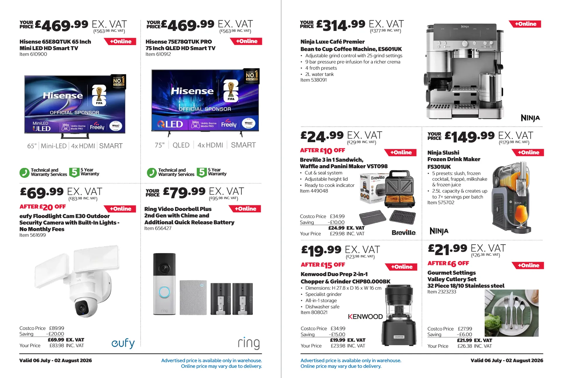 Costco Sales from 2 July to 2 August 2026 - Catalogue Page 2
