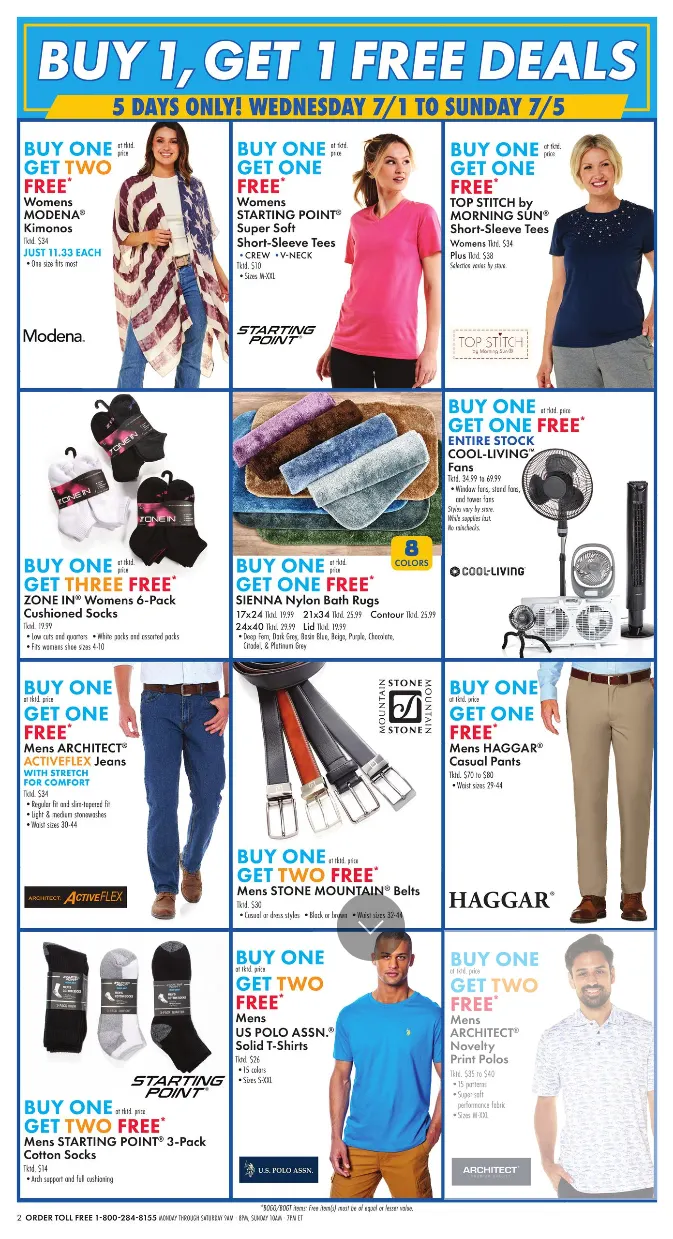 Weekly ad Boscov's Sales from July 1 to July 8 2026 - Page 2
