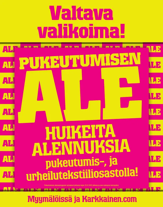 Kaupan Kärkkäinen voimassa alkaen 17. joulukuuta - 23. joulukuuta 2025 - Tarjouslehti sivu 2