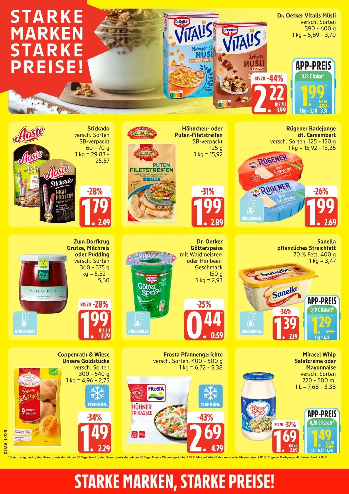 Edeka Prospekte von 16. März bis 21. März 2026 - Prospekt seite 2