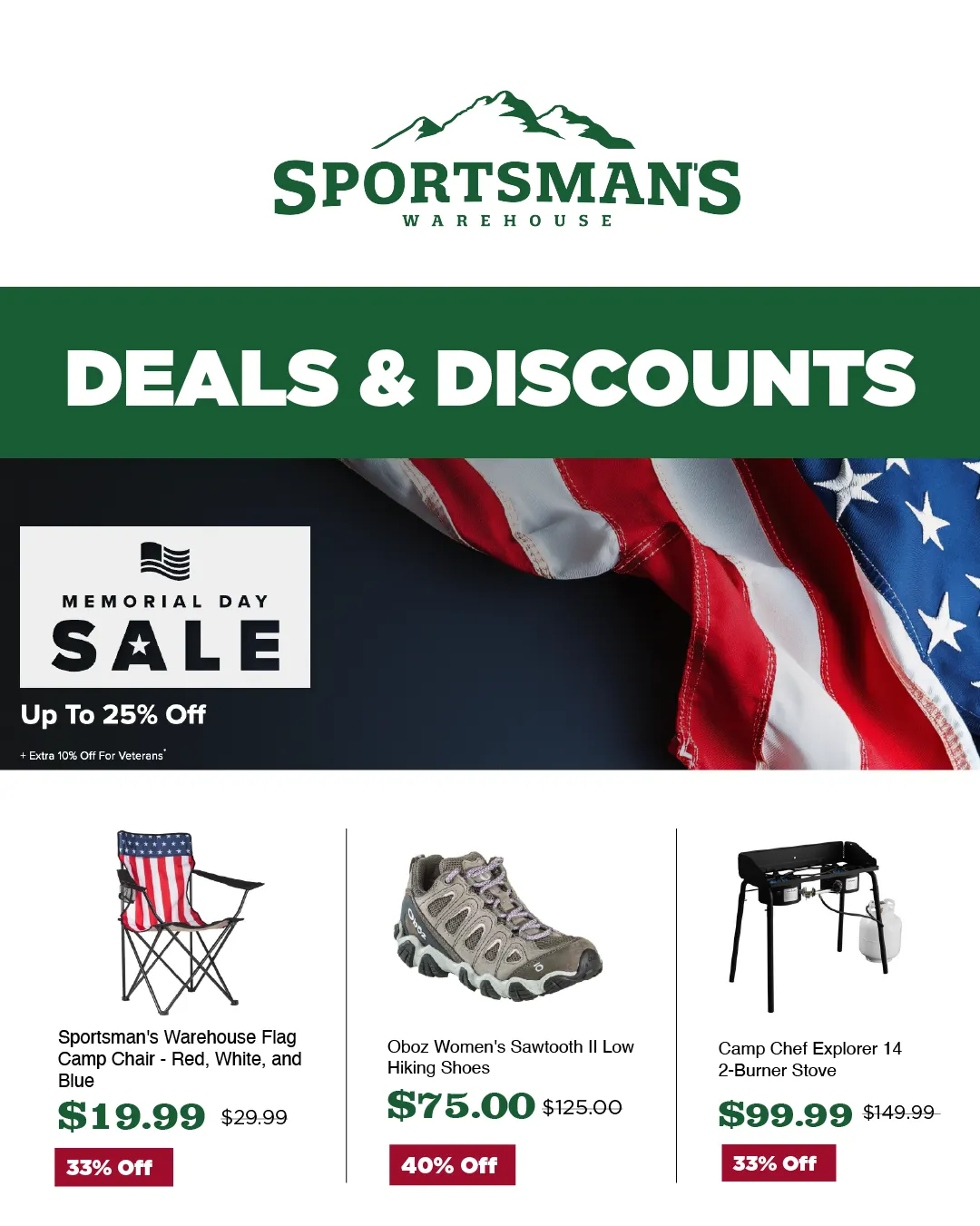 Weekly ad Sportsman's Warehouse Weekly Ad from May 23 to June 6 2025 - Page 1