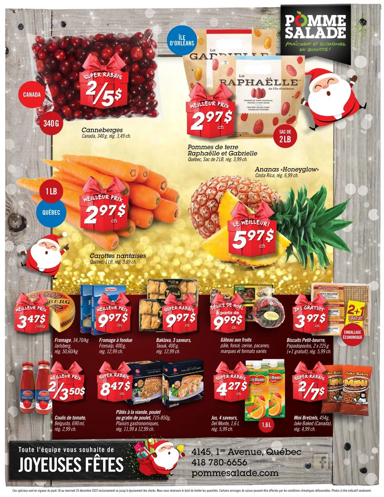 Pomme Salade Sales from December 18 to December 24 2025 - flyer page 2