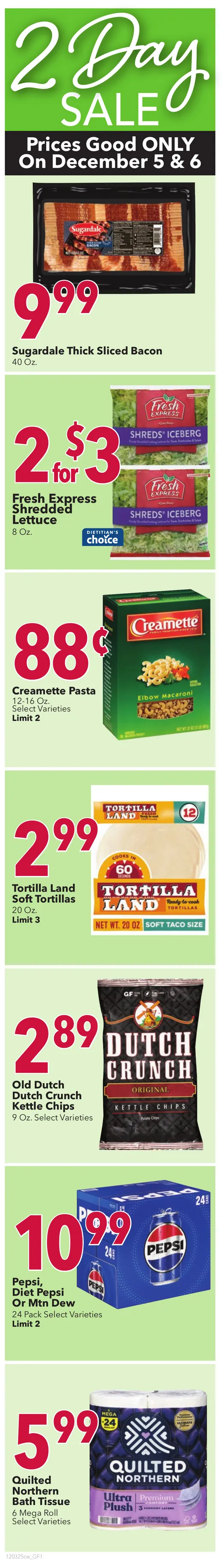 Weekly ad Cash Wise Sales from December 3 to December 9 2025 - Page 2