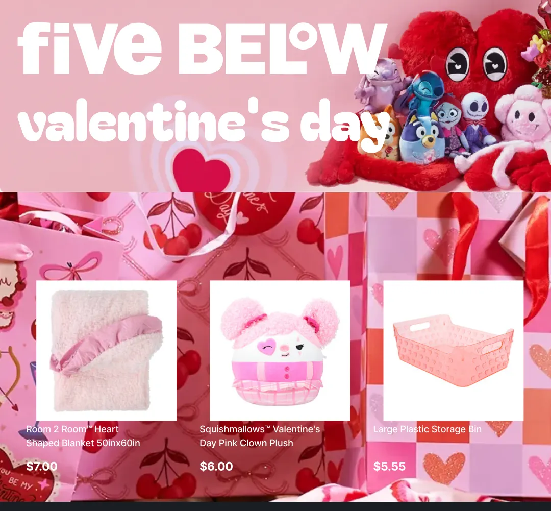 Weekly ad Five Below Sales from February 6 to February 21 2026 - Page 