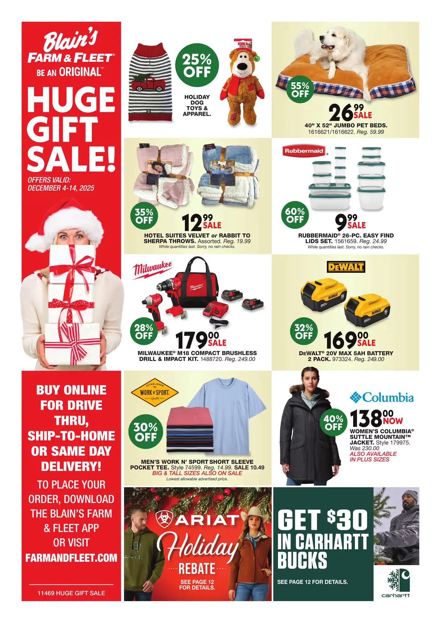 Weekly ad Blain's Farm & Fleet Sales from December 4 to December 14 2025 - Page 