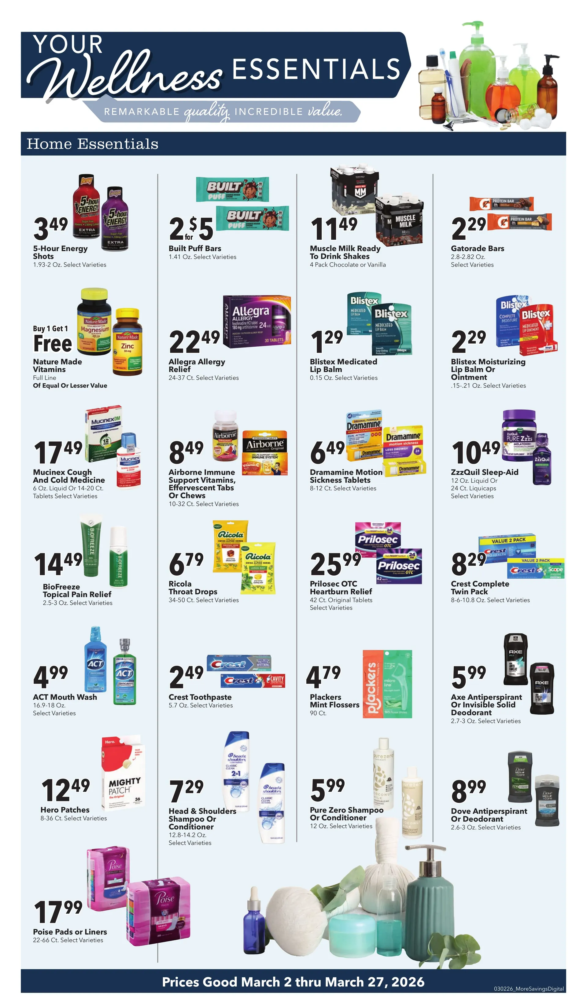 Weekly ad Cash Wise weekly ads from March 2 to March 27 2026 - Page 1