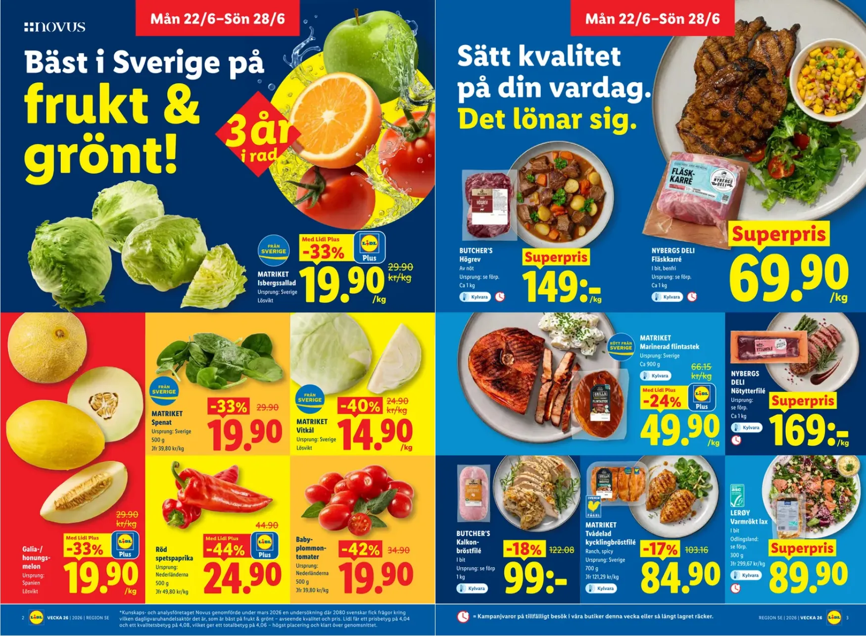 Senaste Lidl erbjudanden från 22 juni till 28 juni 2026 - Reklamblad sidor 2