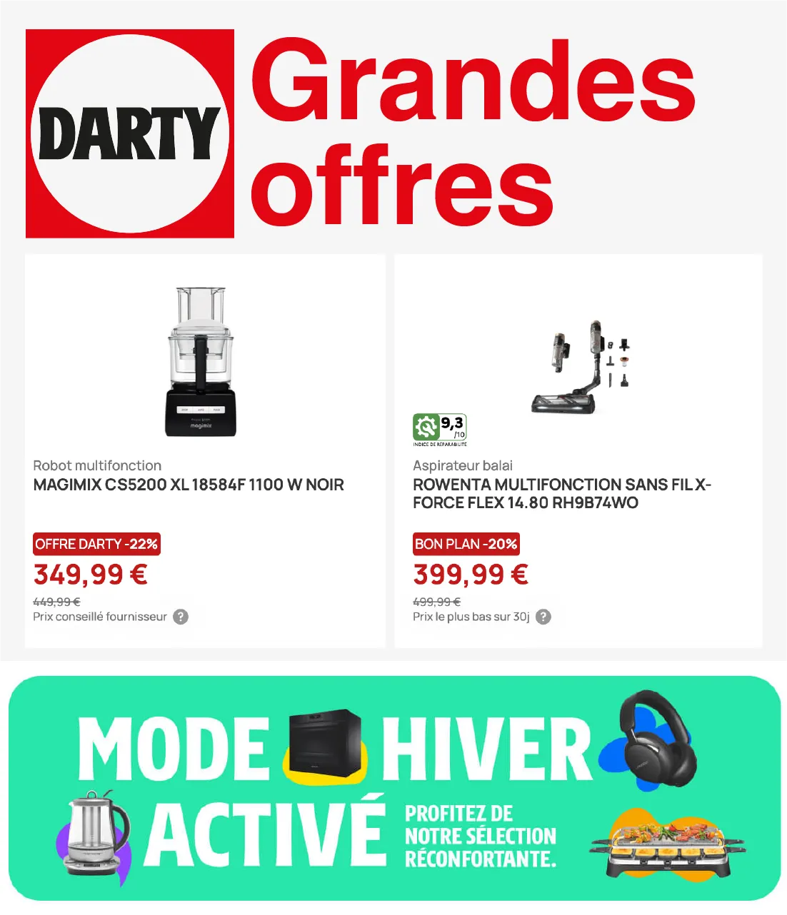 Darty Catalogue du 20 février au 6 mars 2026 - Catalogue page 1