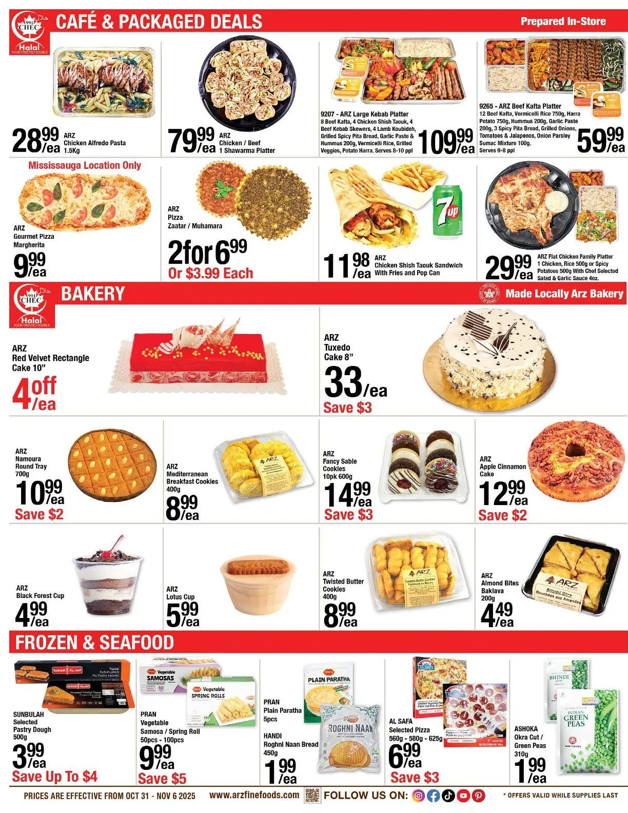 Arz Fine Foods Sales from October 24 to November 6 2025 - flyer page 2