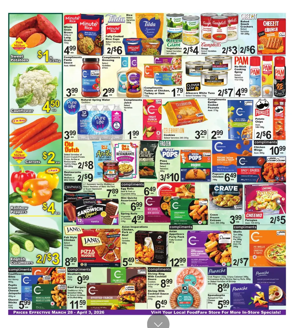 Food Fare Sales from March 28 to April 3 2026 - flyer page 2