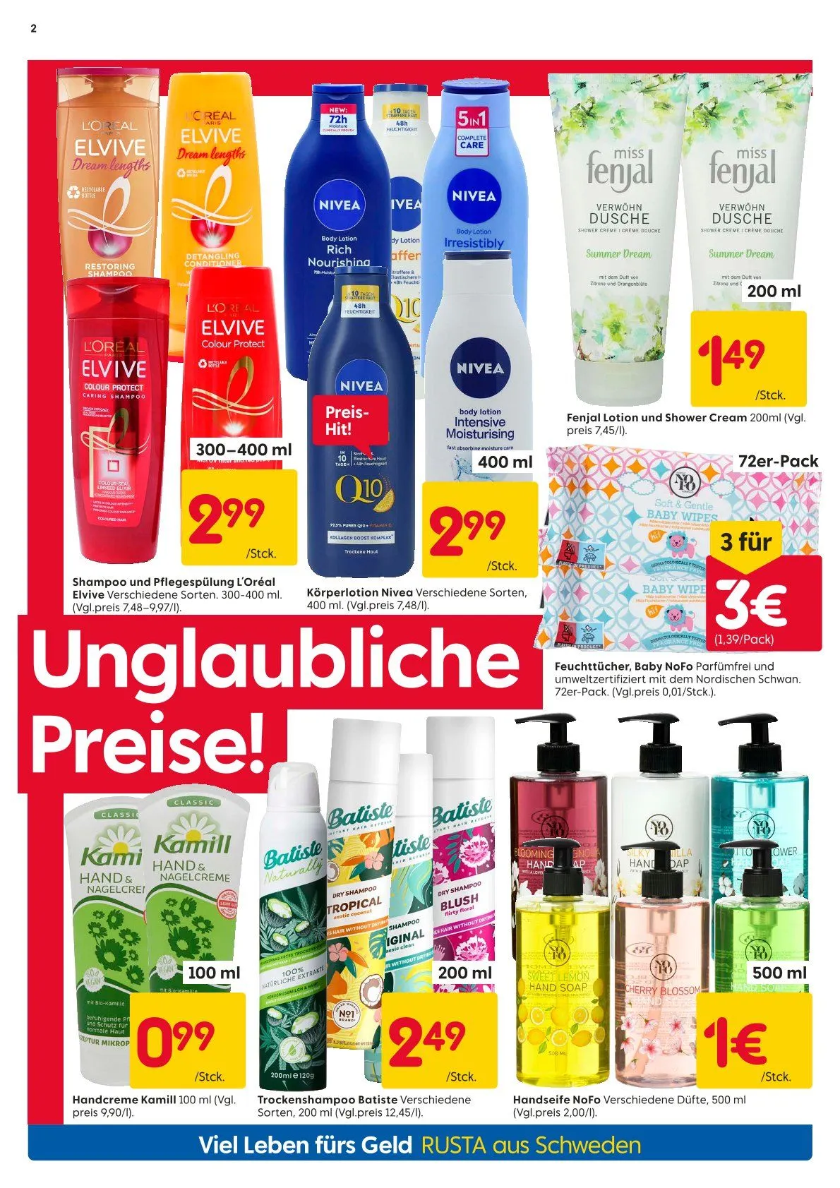 Rusta Angebote von 11. Juli bis 17. Juli 2026 - Prospekt seite 2