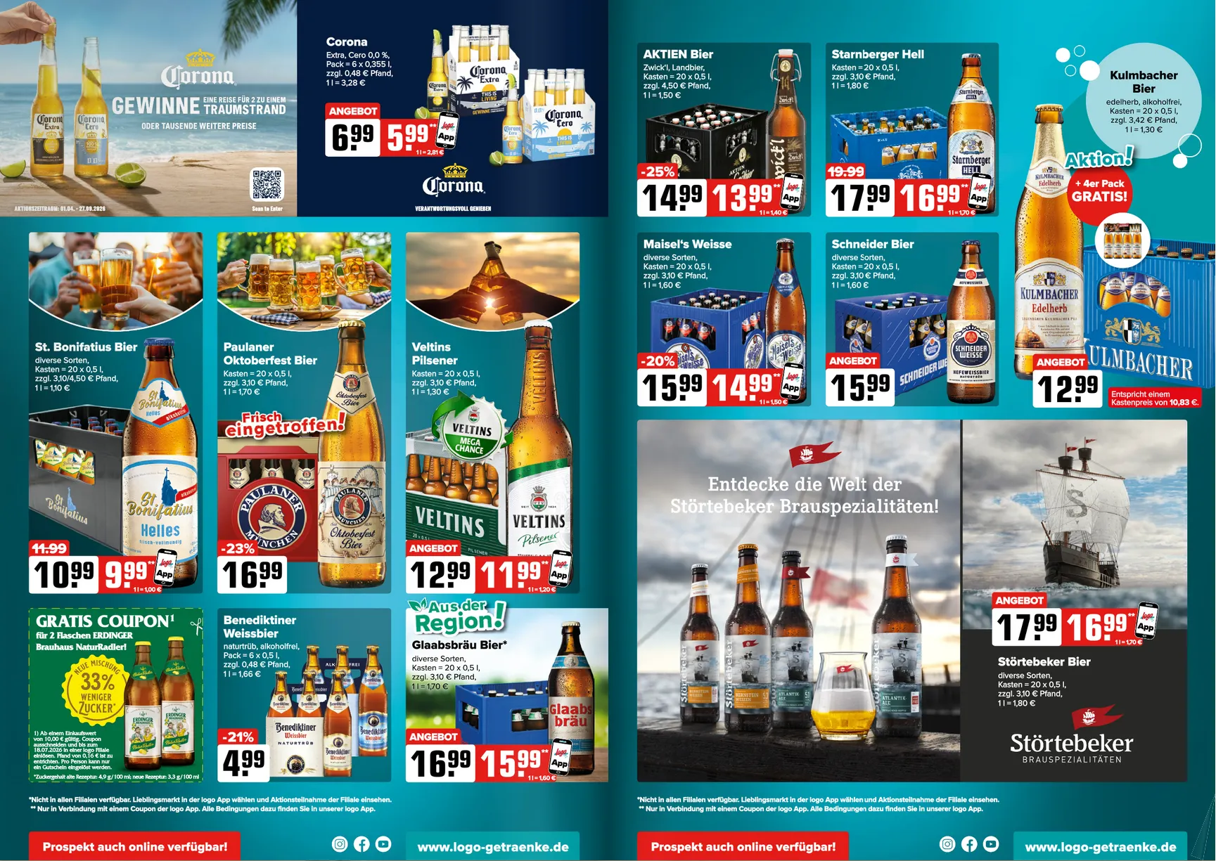 Logo Getränkemarkt Angebote von 13. Juli bis 18. Juli 2026 - Prospekt seite 2