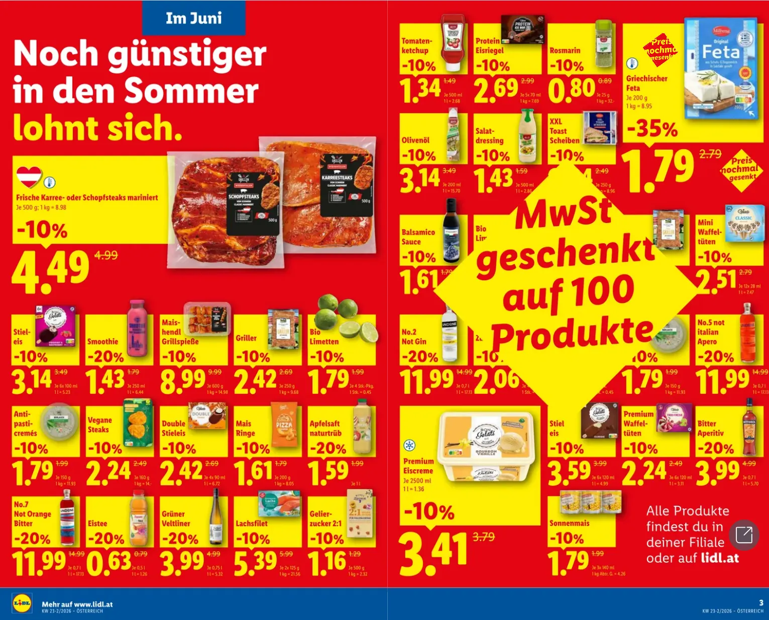 Lidl von 3. Juni bis 6. Juni 2026 - Flugblätt seite  2