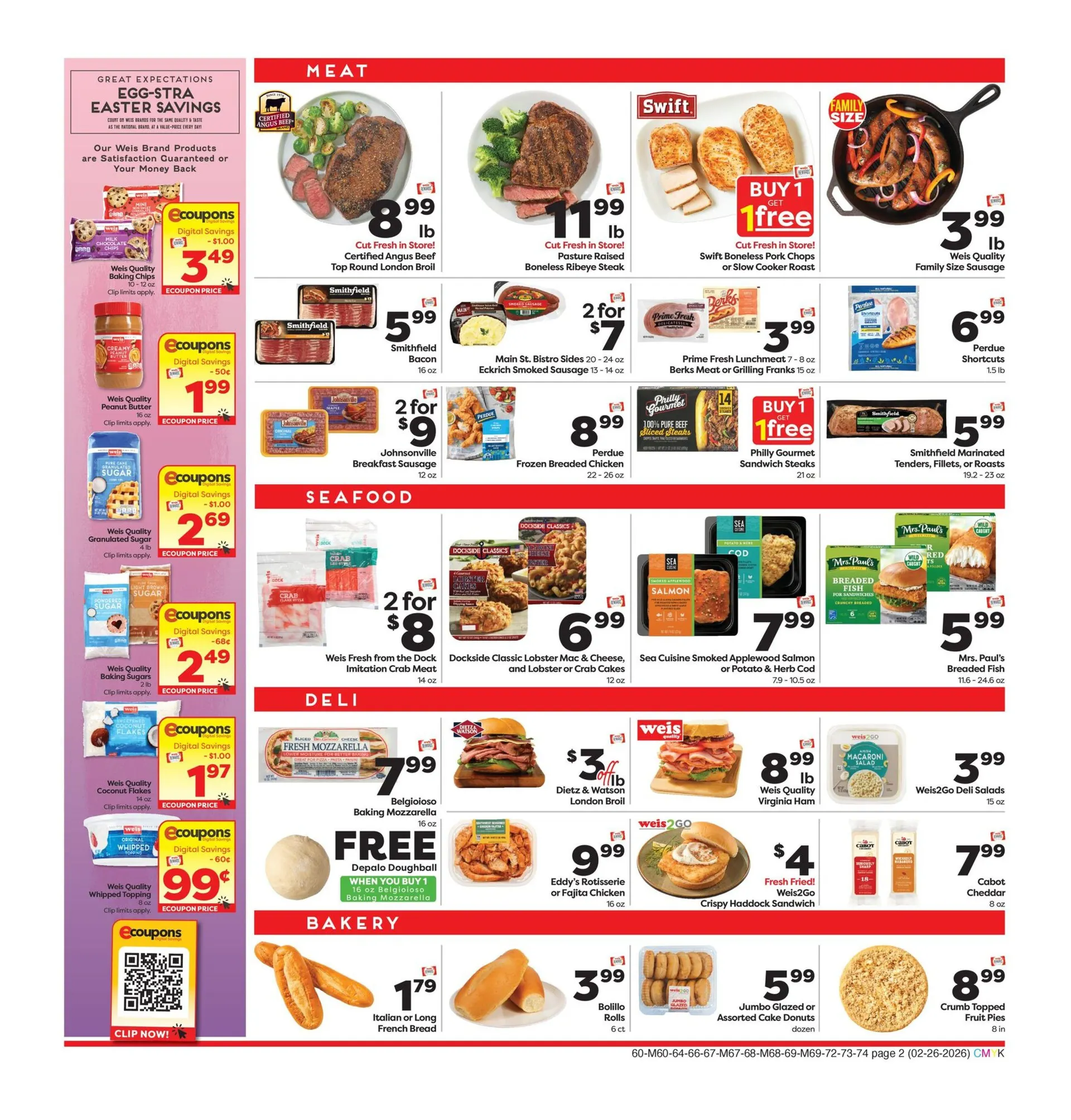 Weekly ad Weis Sales from February 26 to March 4 2026 - Page 2