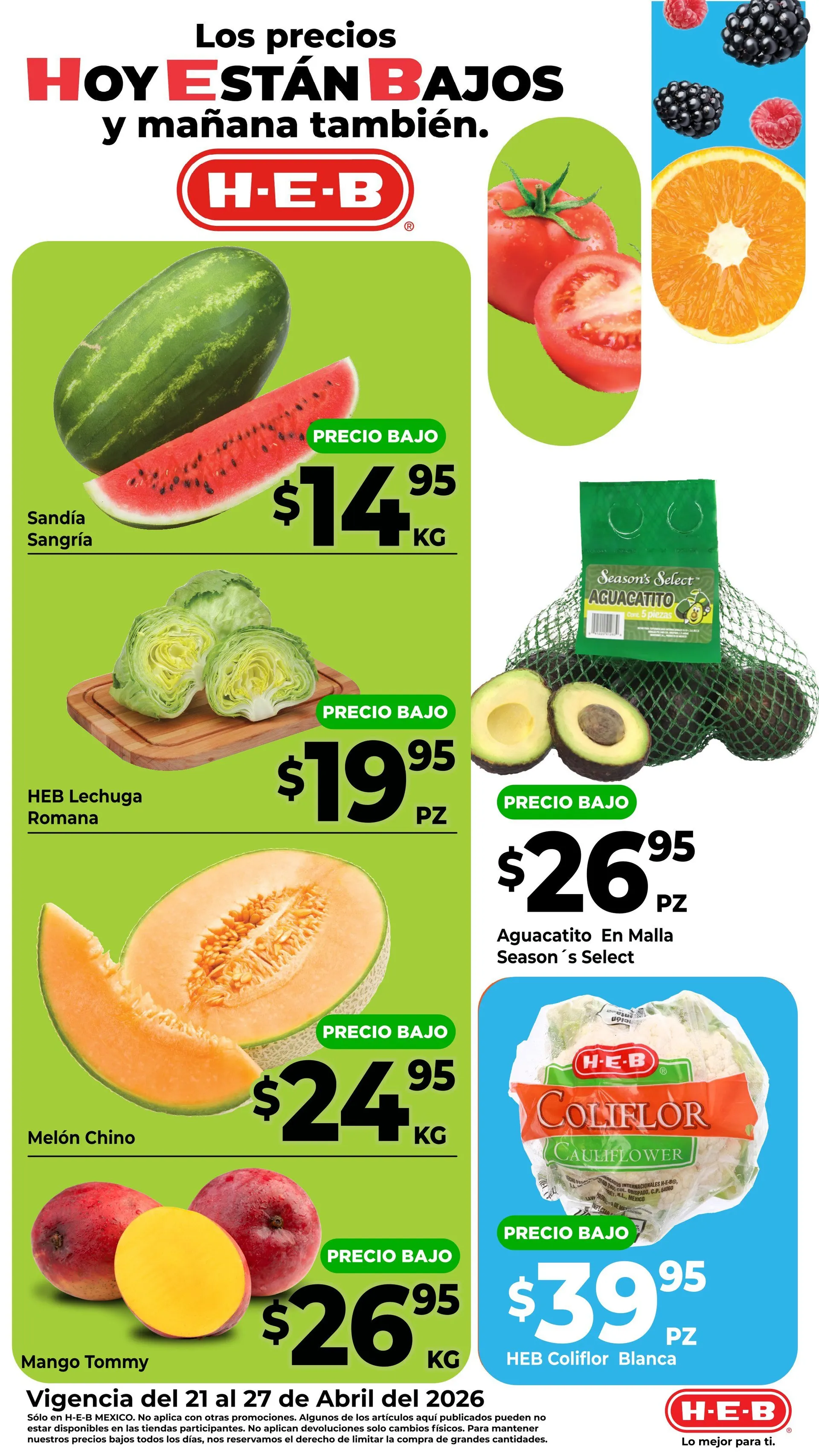 Catálogo de H-E-B Ofertas 21 de abril al 23 de abril 2026 - Pagina 2