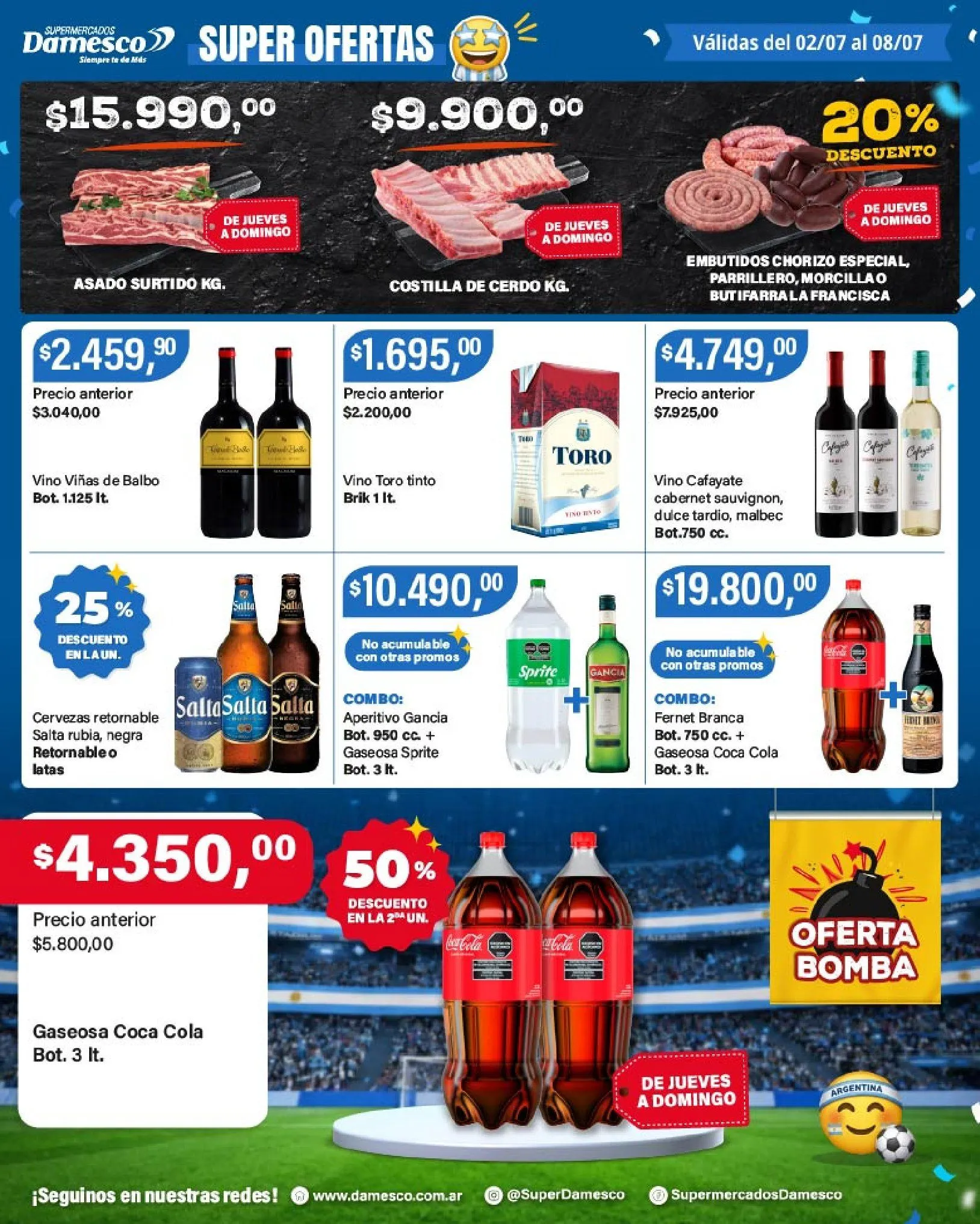 Ofertas de  Ofertas Damesco 2 de julio al 8 de julio 2026 - Página 2 del catálogo