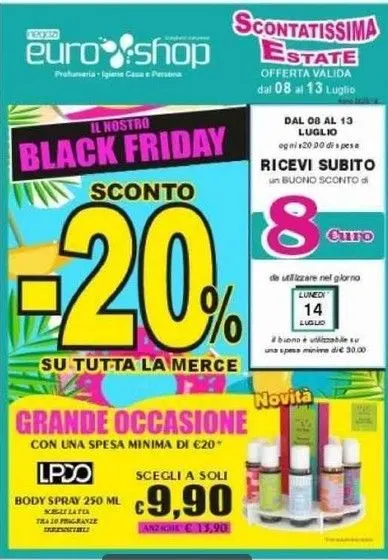 Volantini EUROSHOP Monopoli da 8 luglio a 13 luglio di 2025 - Pagina del volantino 