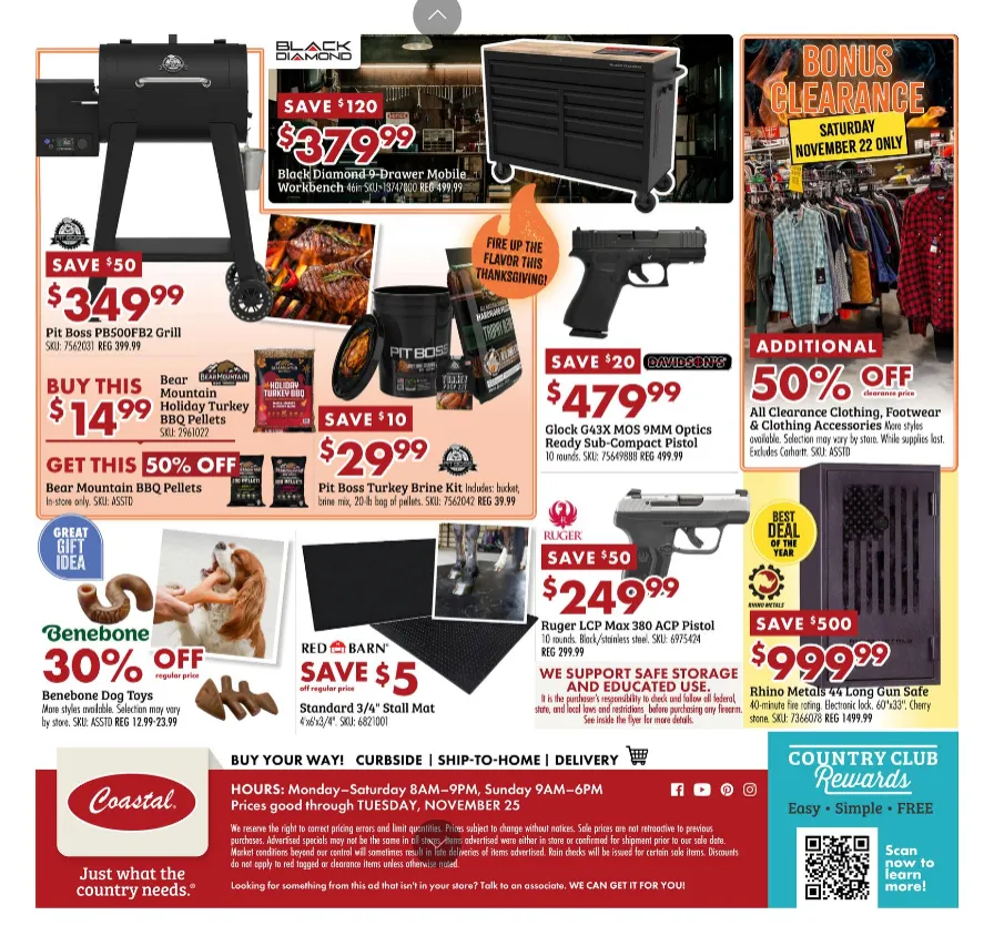 Weekly ad Coastal Farm & Ranch Sales from November 19 to November 25 2025 - Page 2