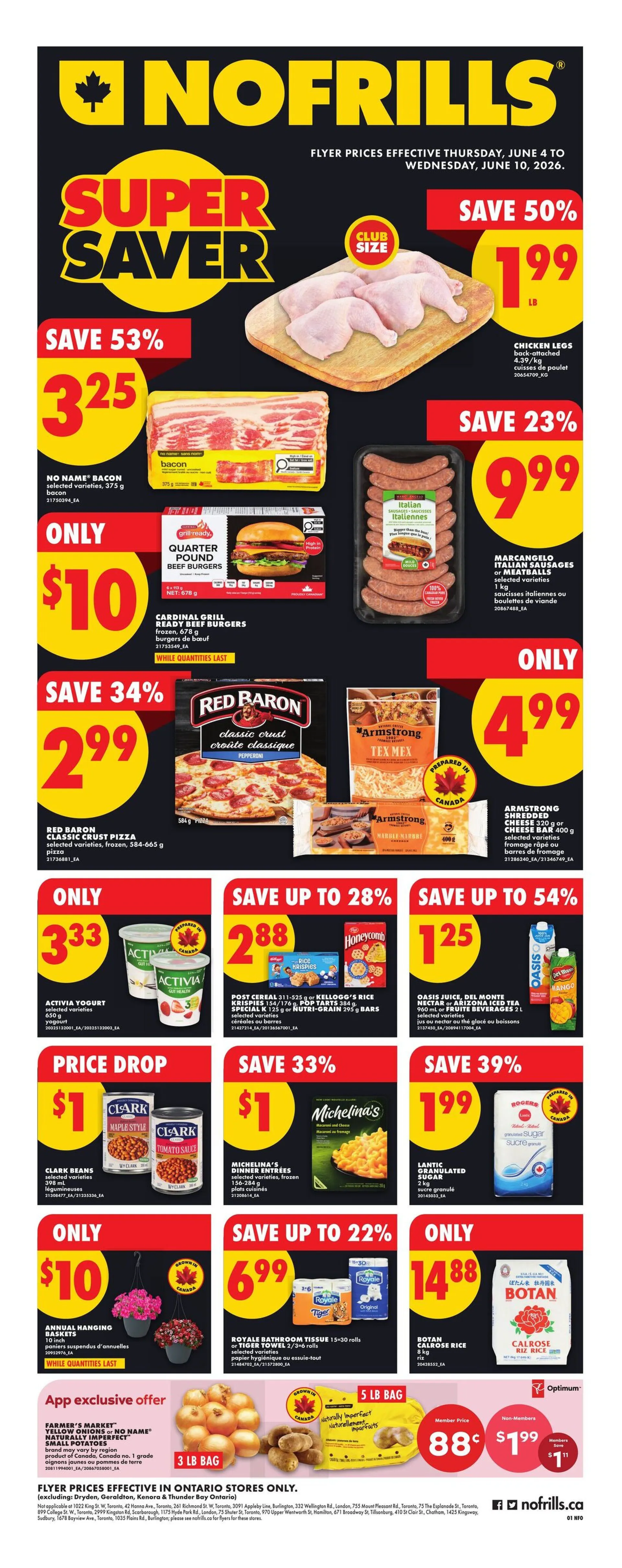 No Frills Sales from June 8 to June 13 2026 - flyer page 