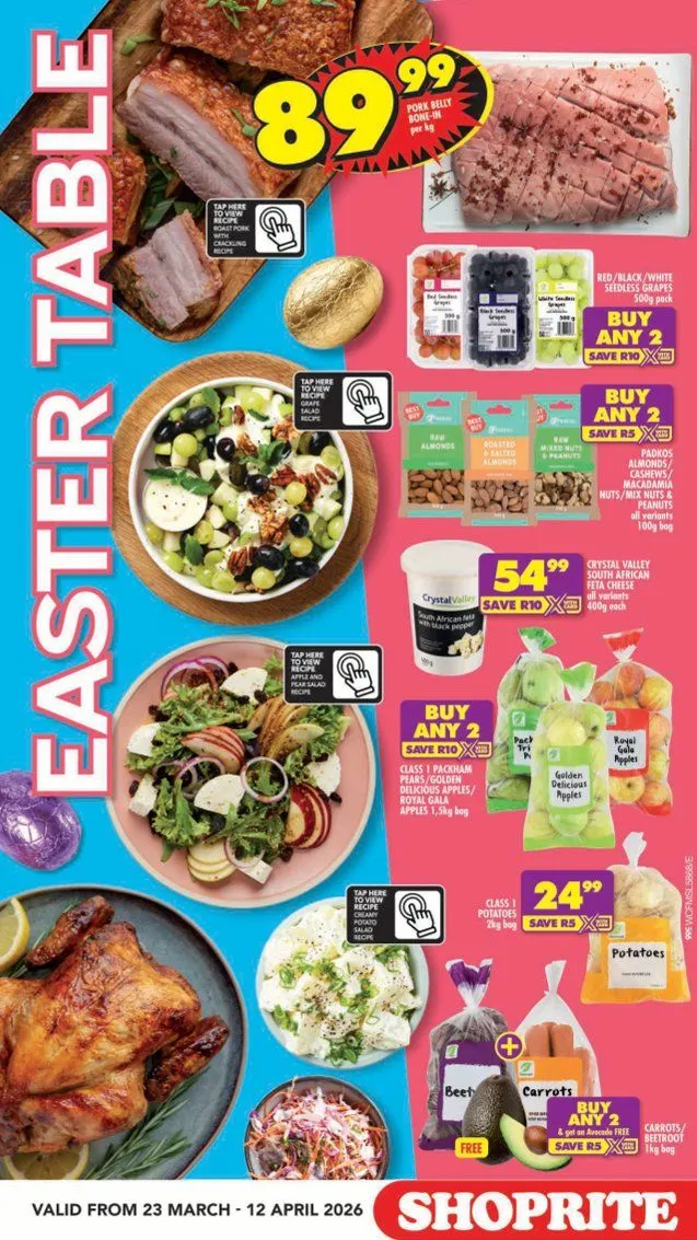  Shoprite Sales from 23 March to 12 April 2026 - Catalogue Page 2