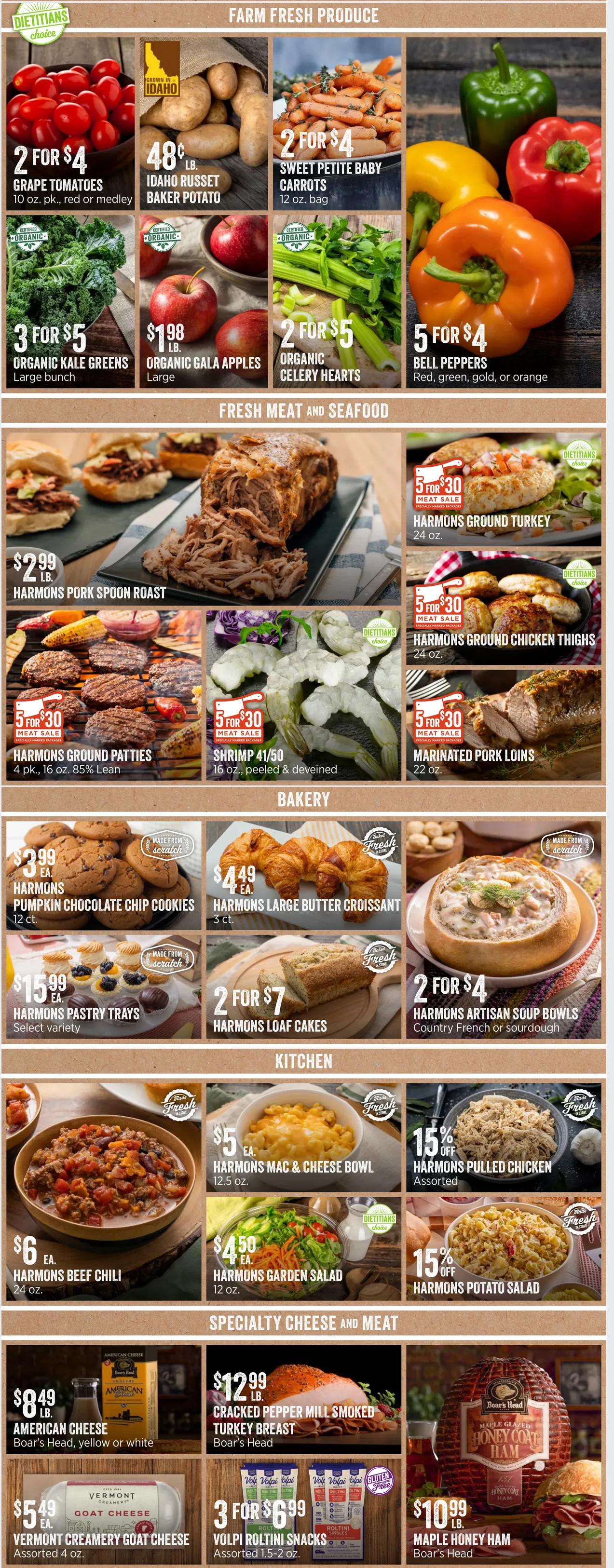 Weekly promotion Harmons Sales spanning from October 1 to October 7 2025 - Page 2 for Catalogue 365