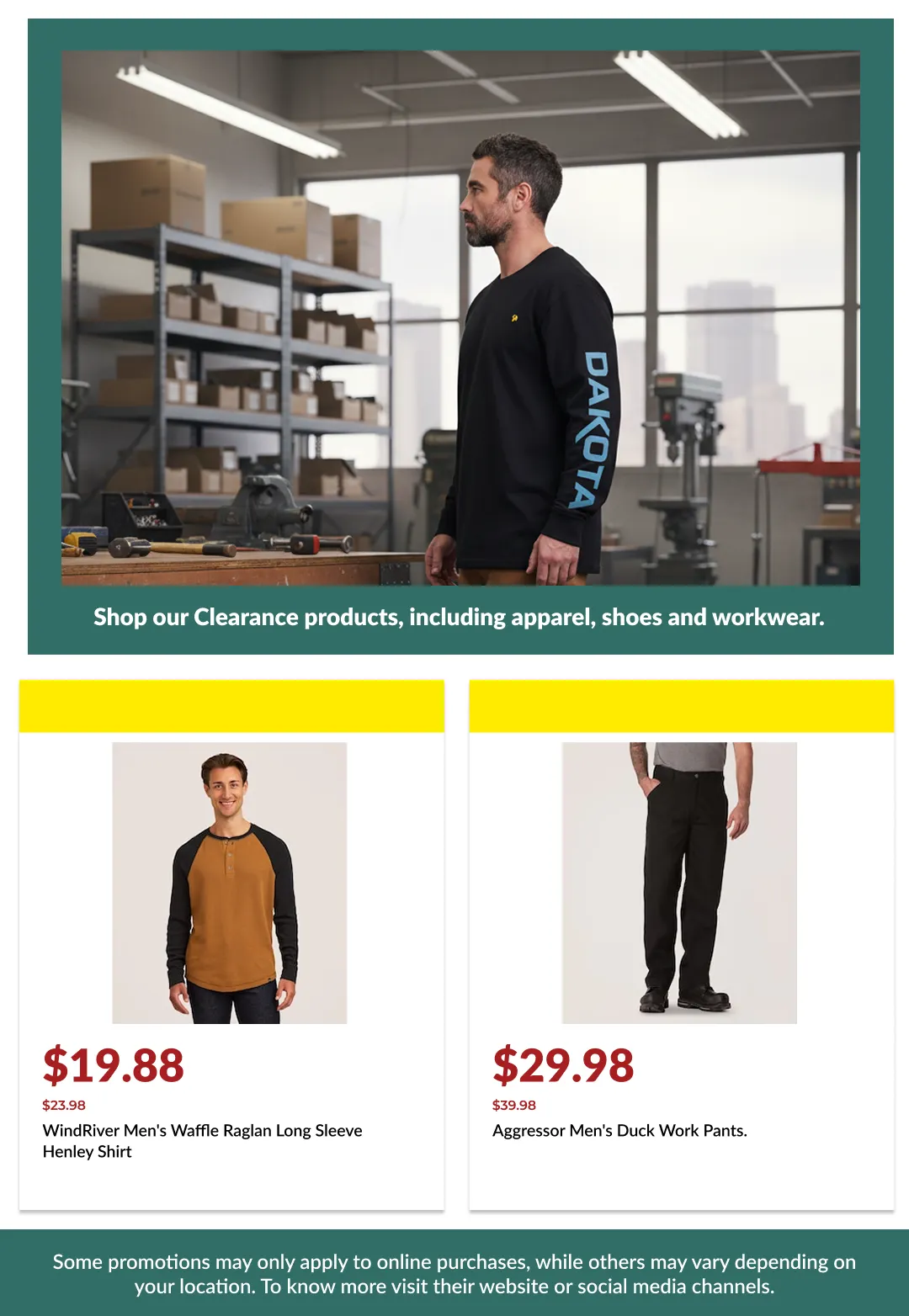 Mark's Sales from March 30 to April 20 2026 - flyer page 2