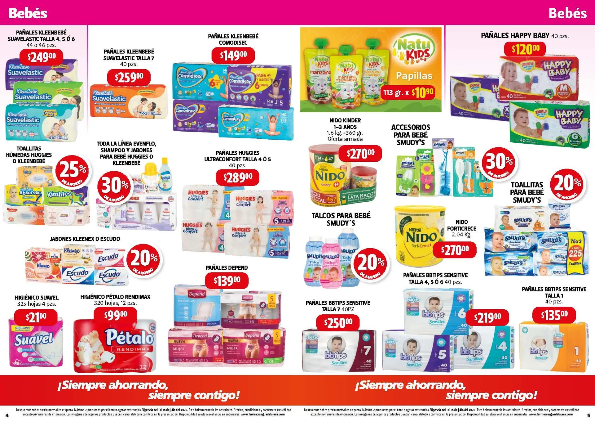 Catálogo de Farmacia Guadalajara Ofertas 1 de julio al 14 de julio 2025 - Pagina 2
