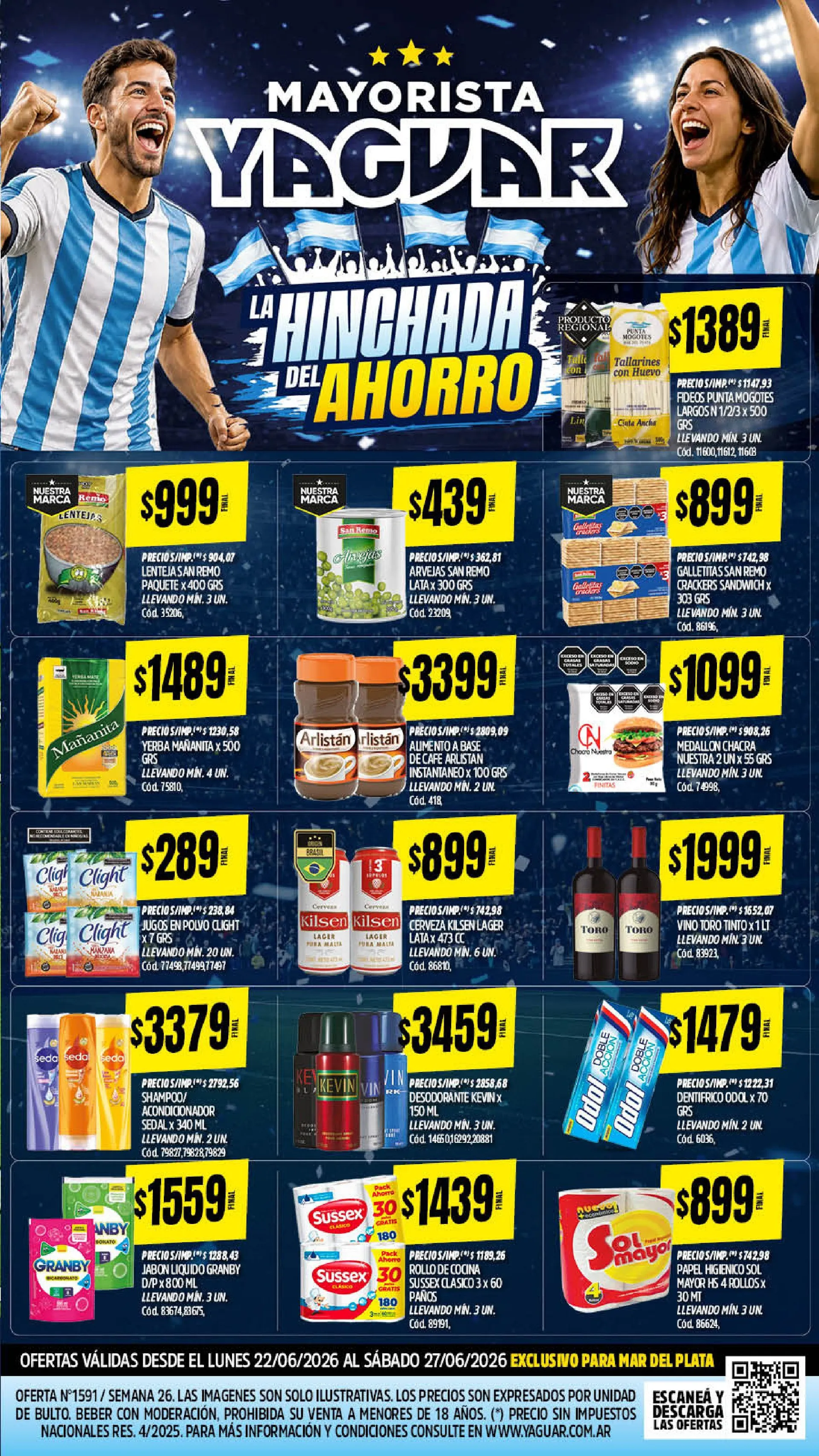 Ofertas de Yaguar Ofertas 22 de junio al 27 de junio 2026 - Página 2 del catálogo